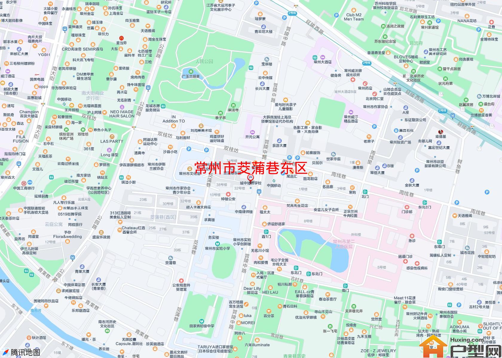 茭蒲巷东区小区 - 户型网