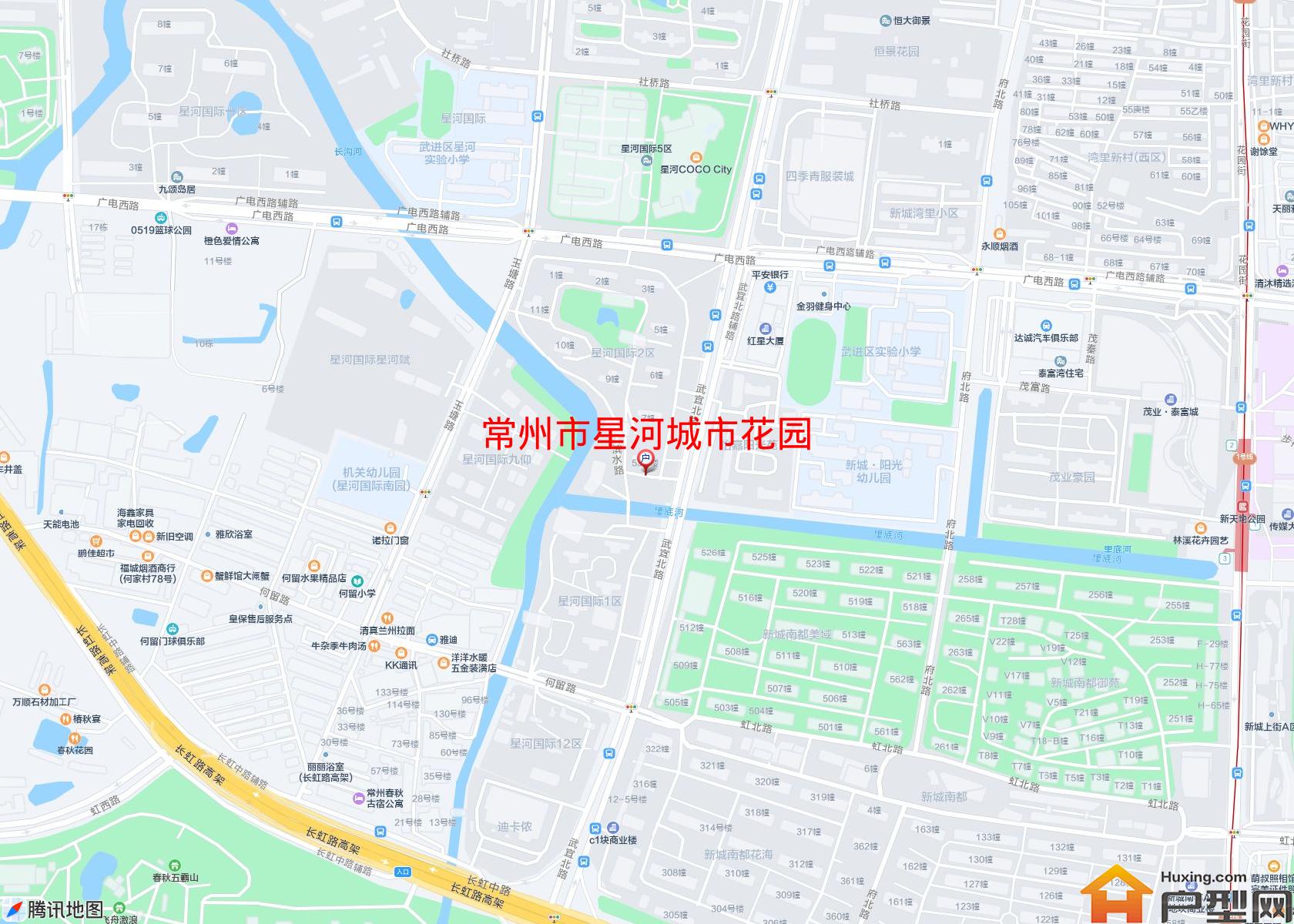 星河城市花园小区 - 户型网