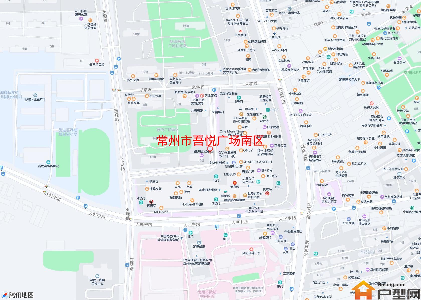 吾悦广场南区小区 - 户型网