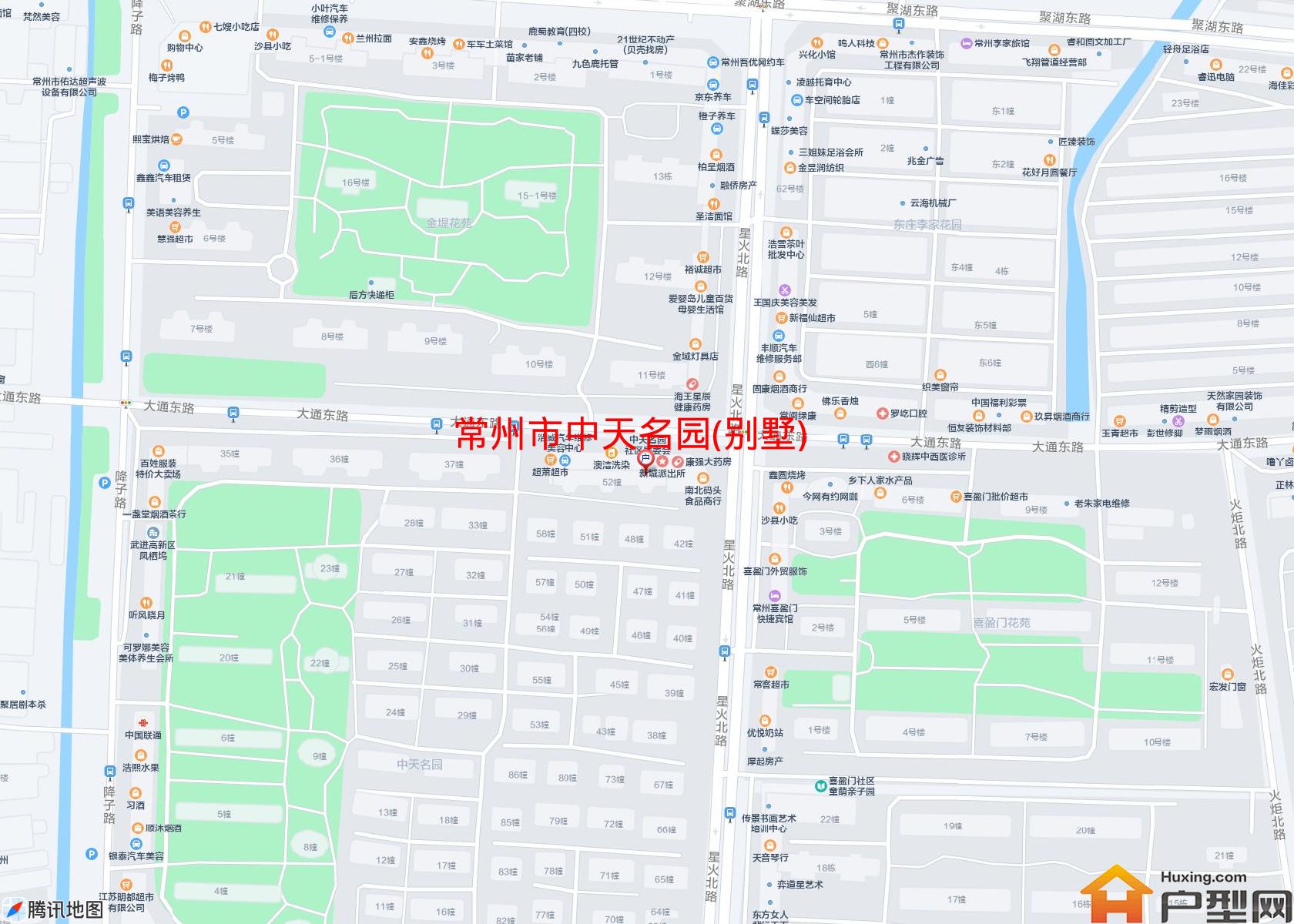 中天名园(别墅)小区 - 户型网