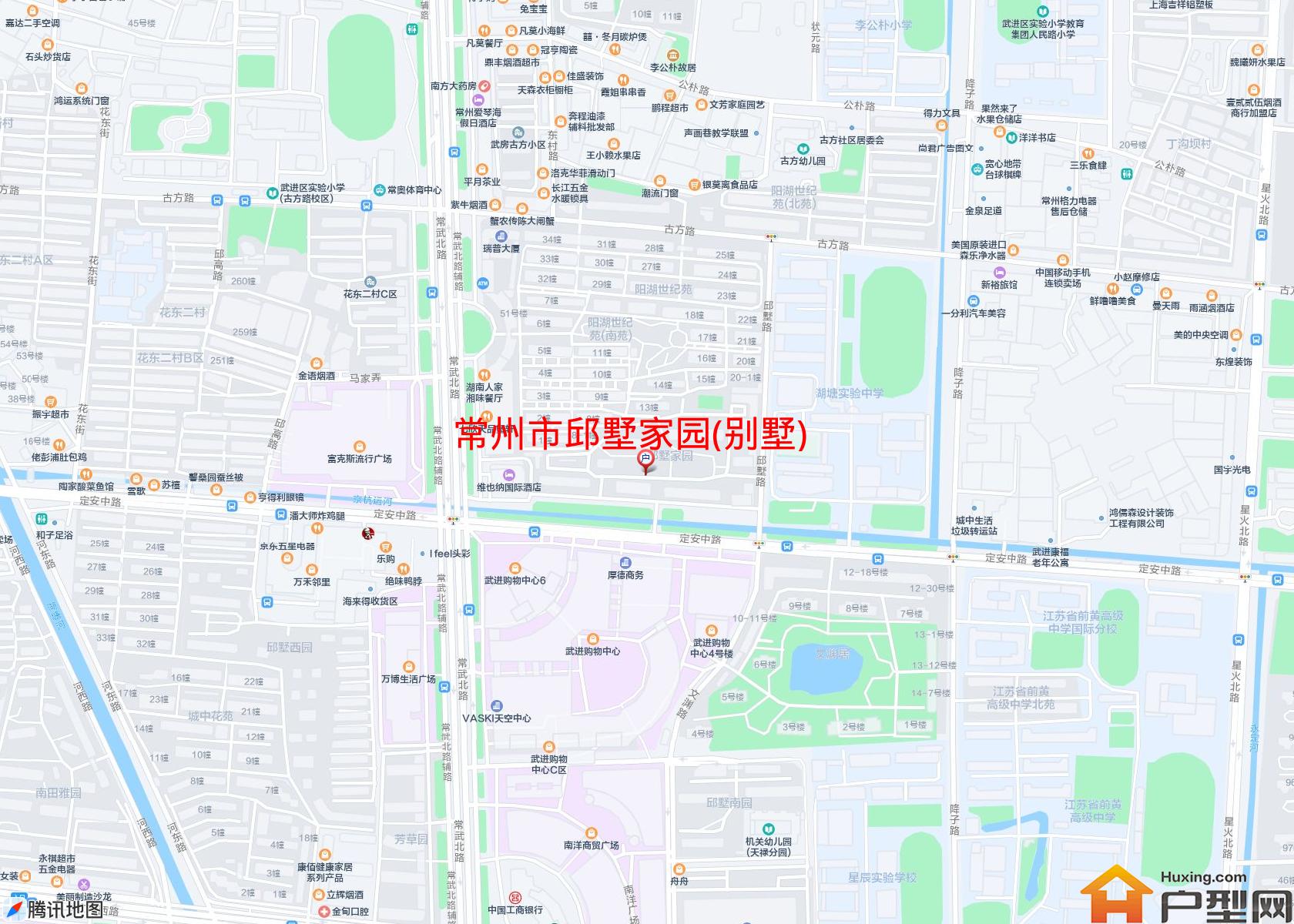 邱墅家园(别墅)小区 - 户型网