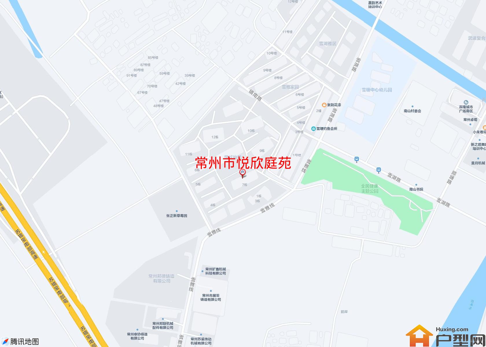 悦欣庭苑小区 - 户型网