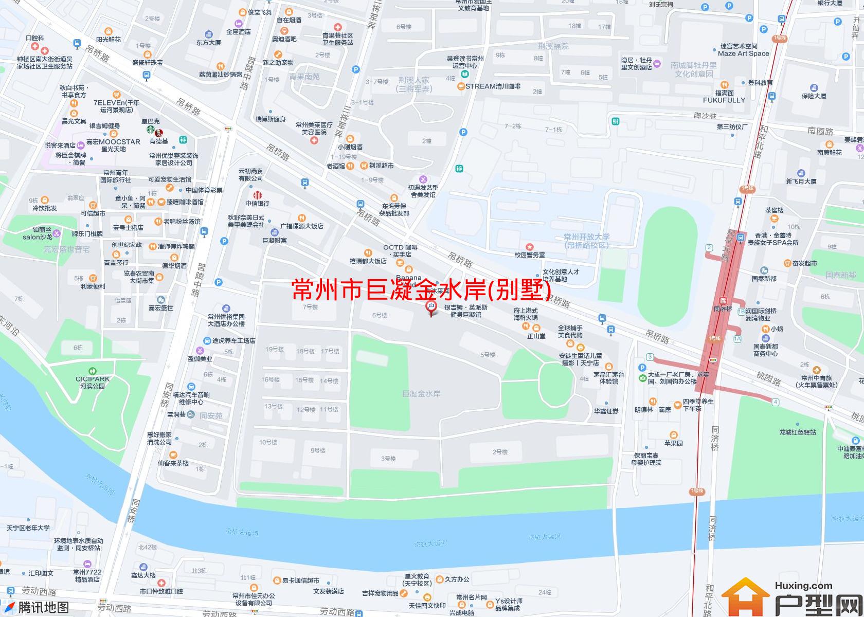 巨凝金水岸(别墅)小区 - 户型网