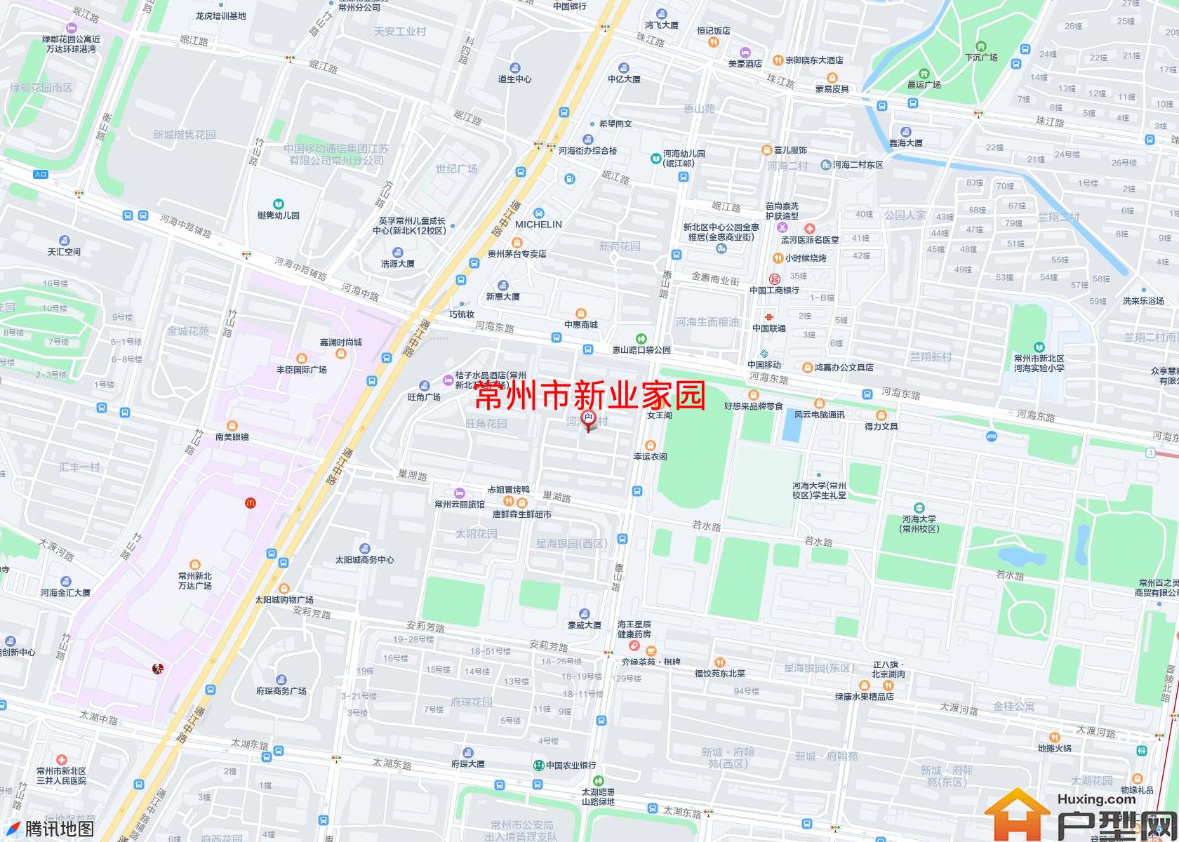 新业家园小区 - 户型网