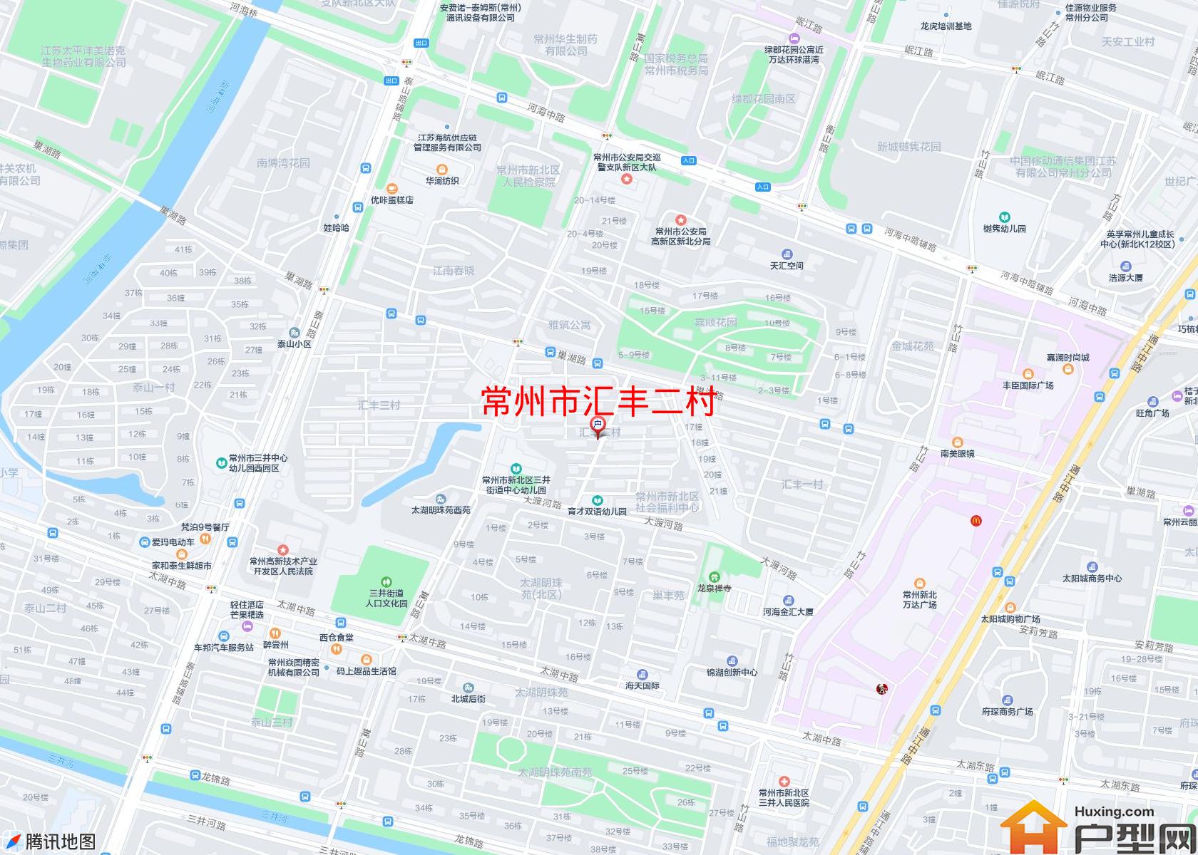 汇丰二村小区 - 户型网