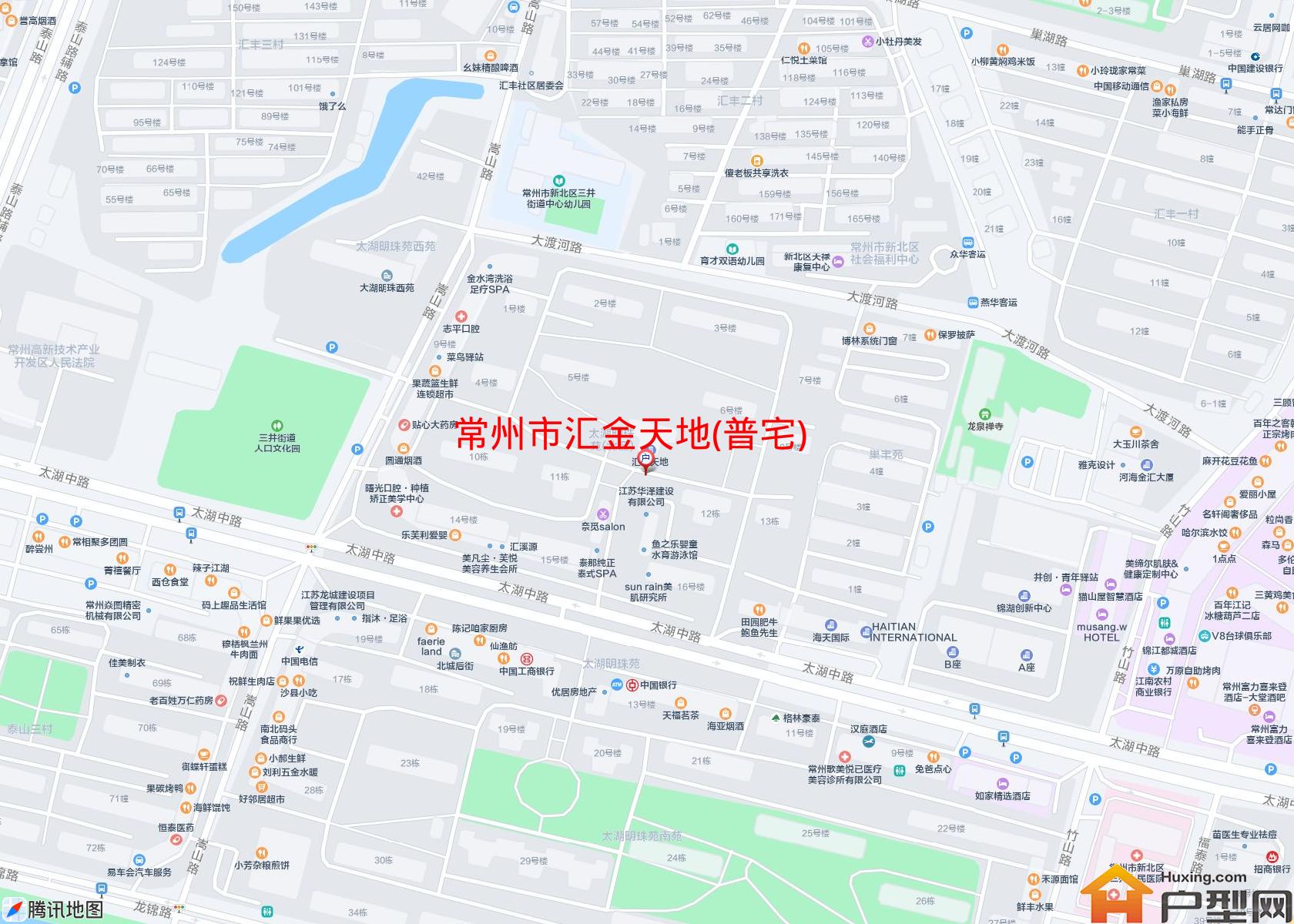 汇金天地(普宅)小区 - 户型网