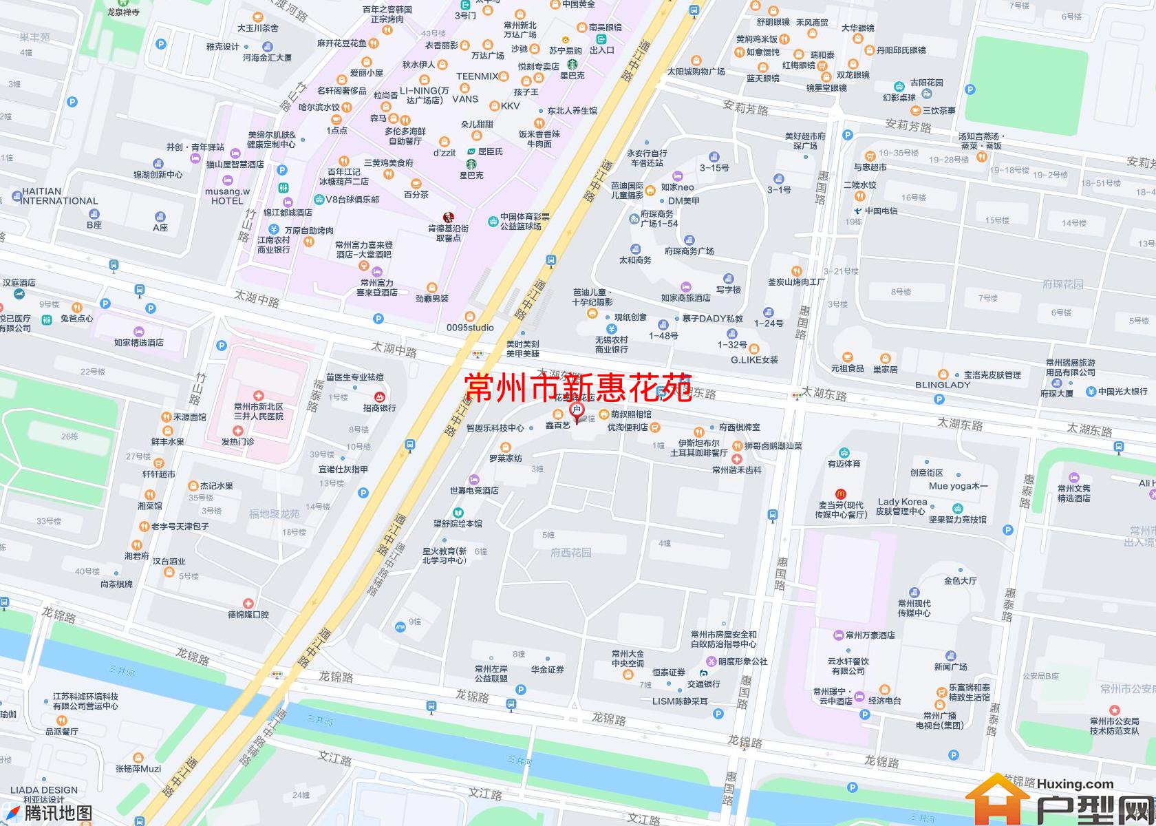 新惠花苑小区 - 户型网