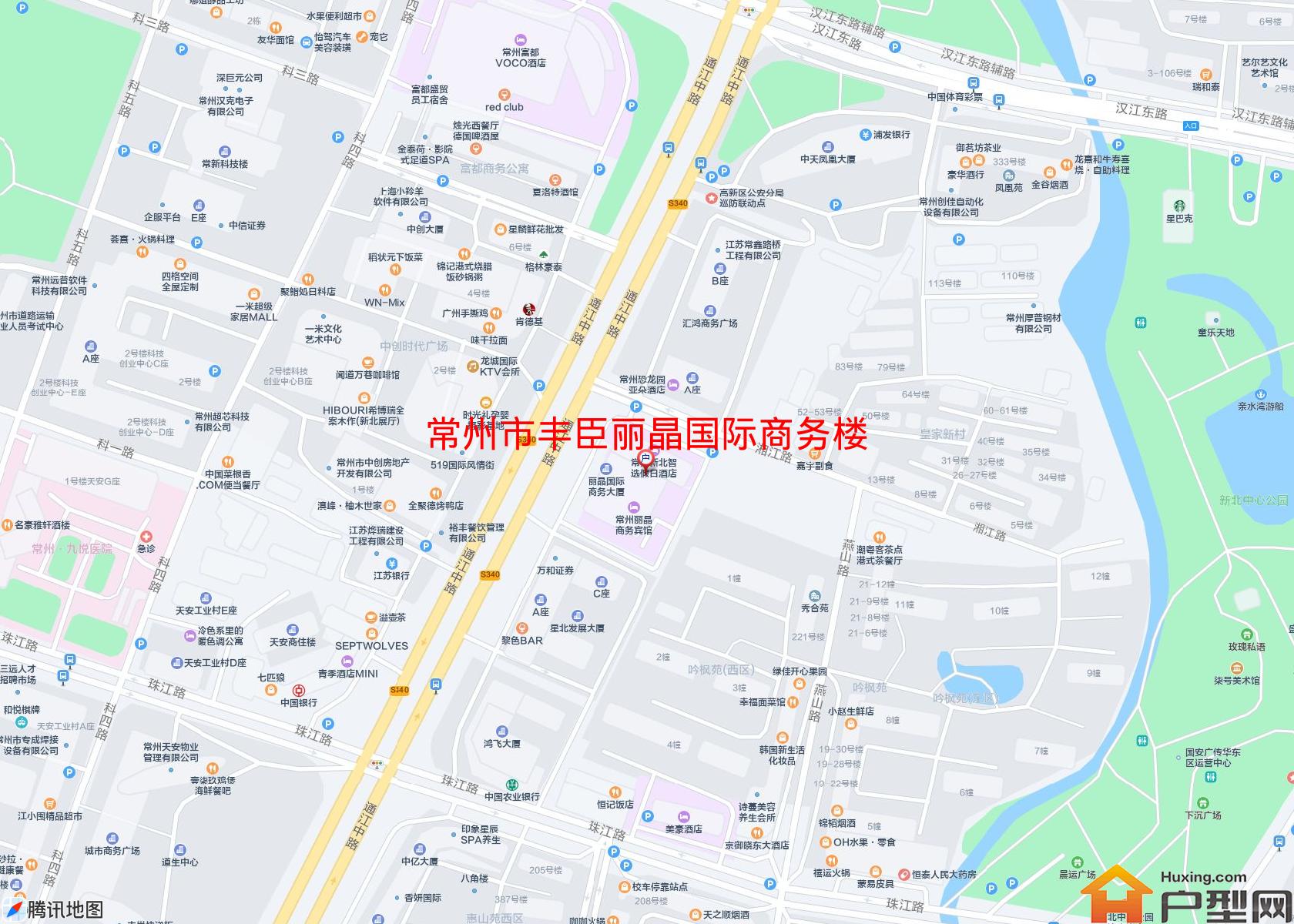 丰臣丽晶国际商务楼小区 - 户型网