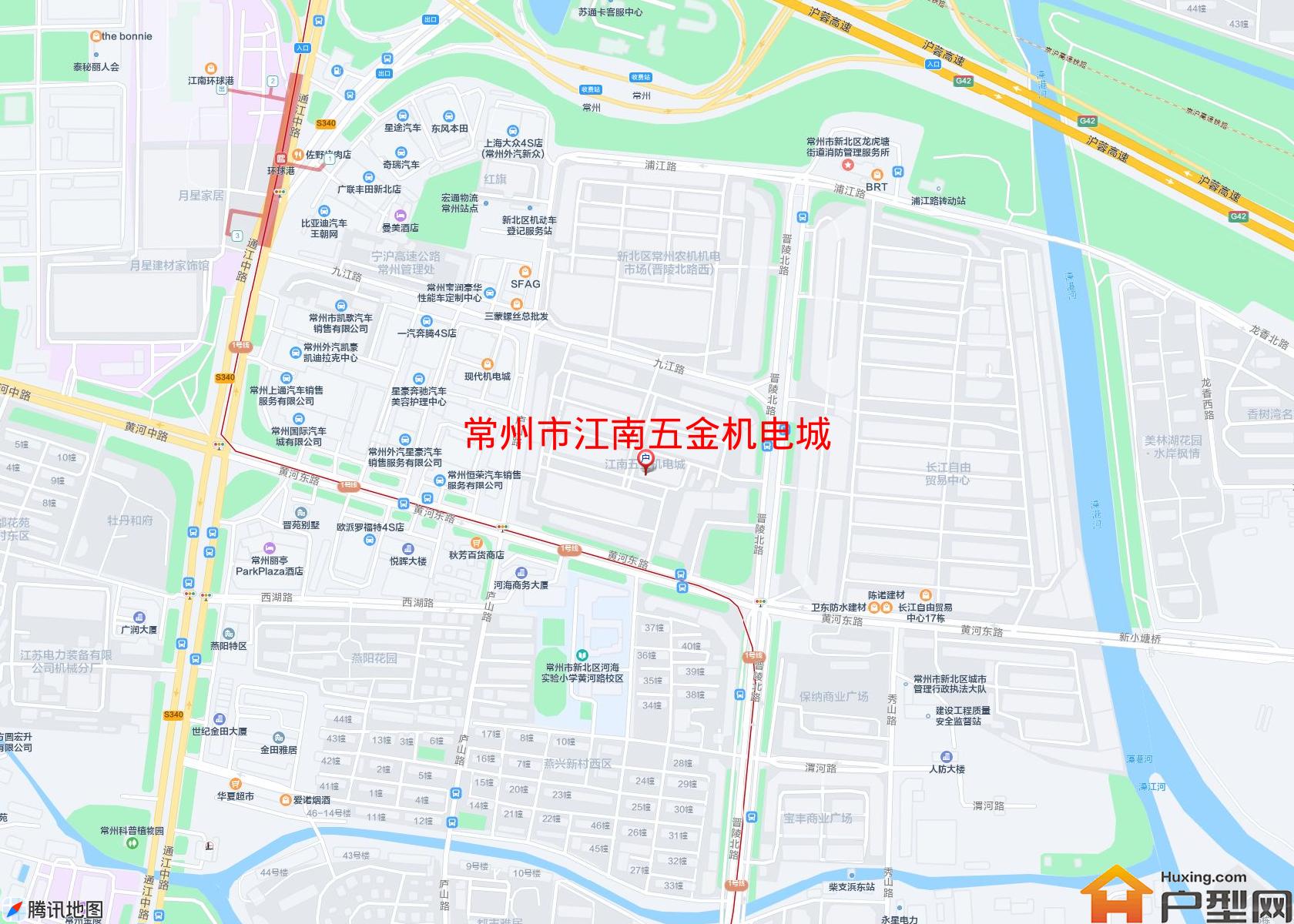 江南五金机电城小区 - 户型网