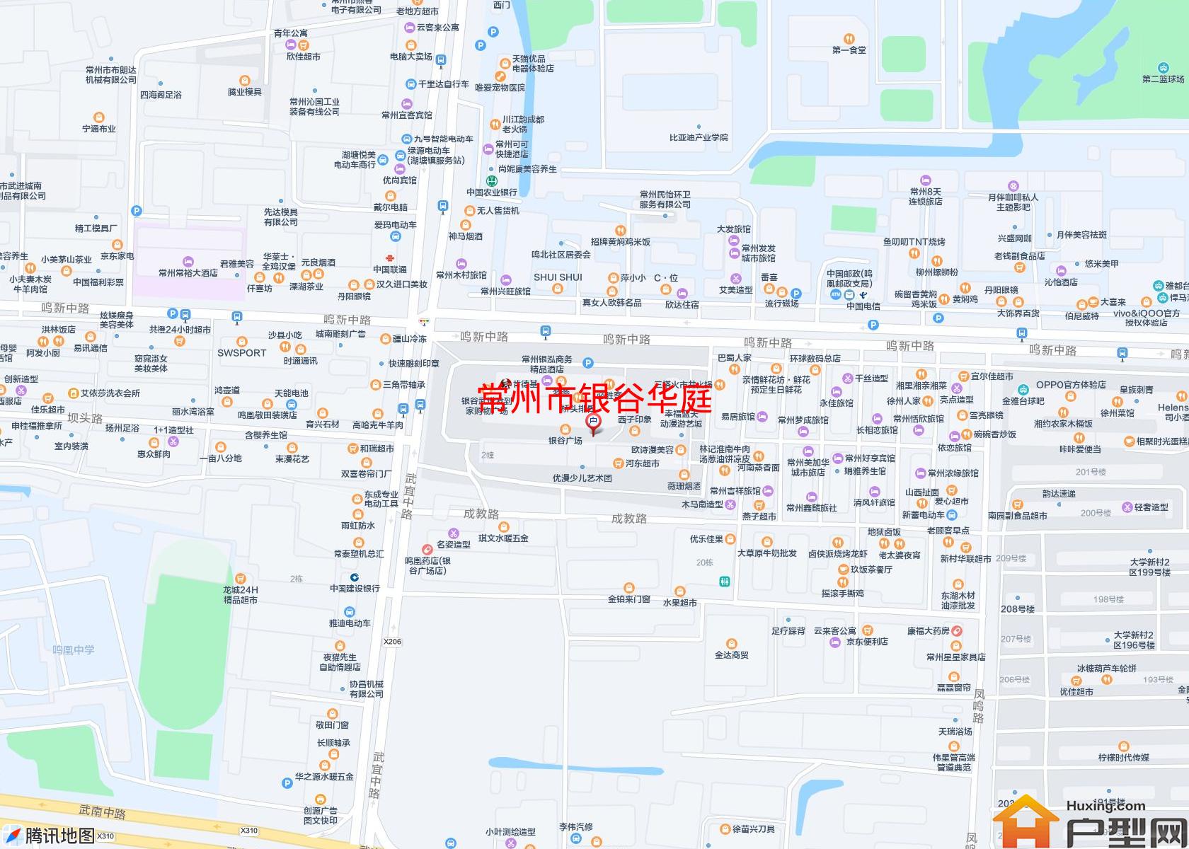 银谷华庭小区 - 户型网