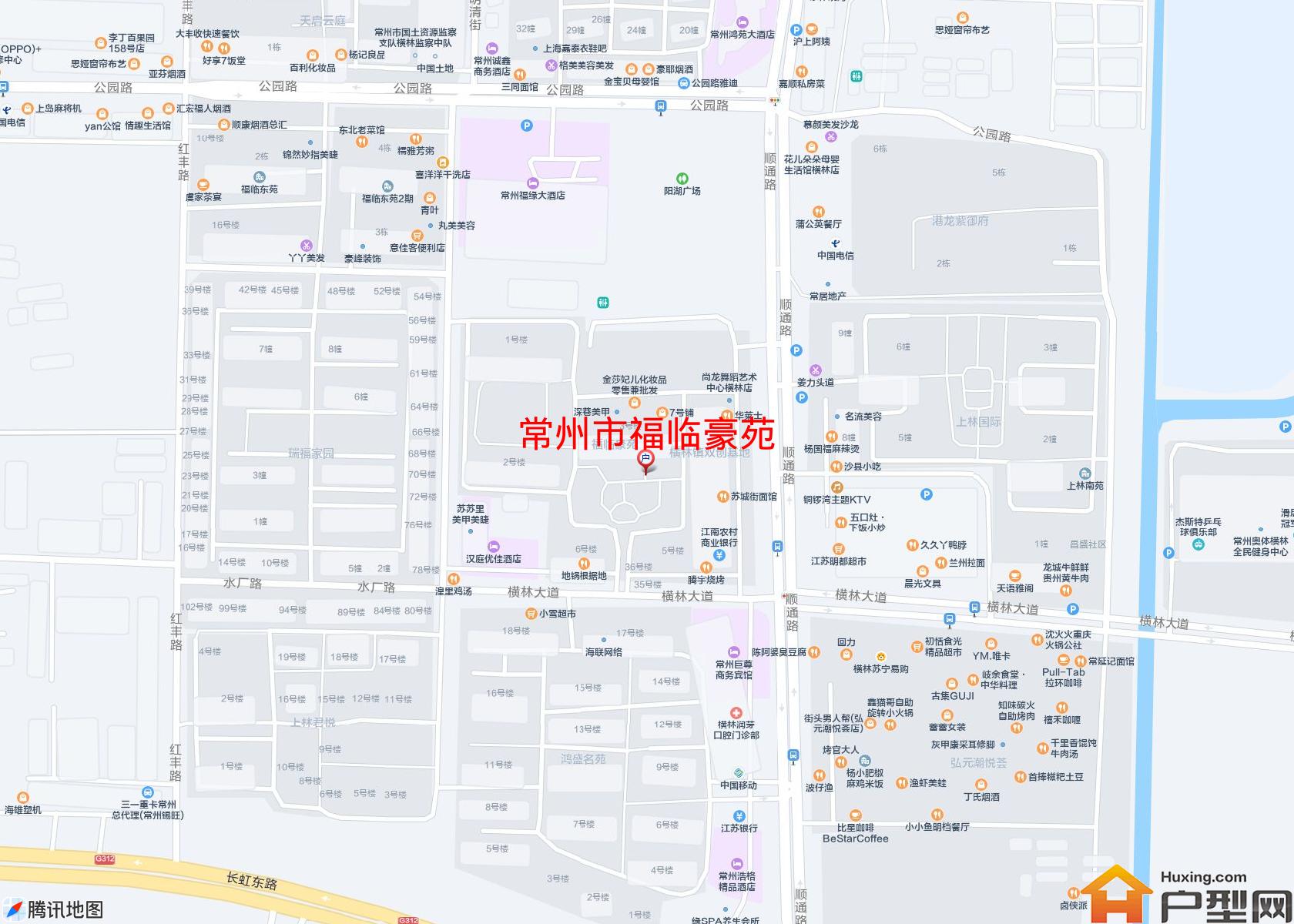 福临豪苑小区 - 户型网