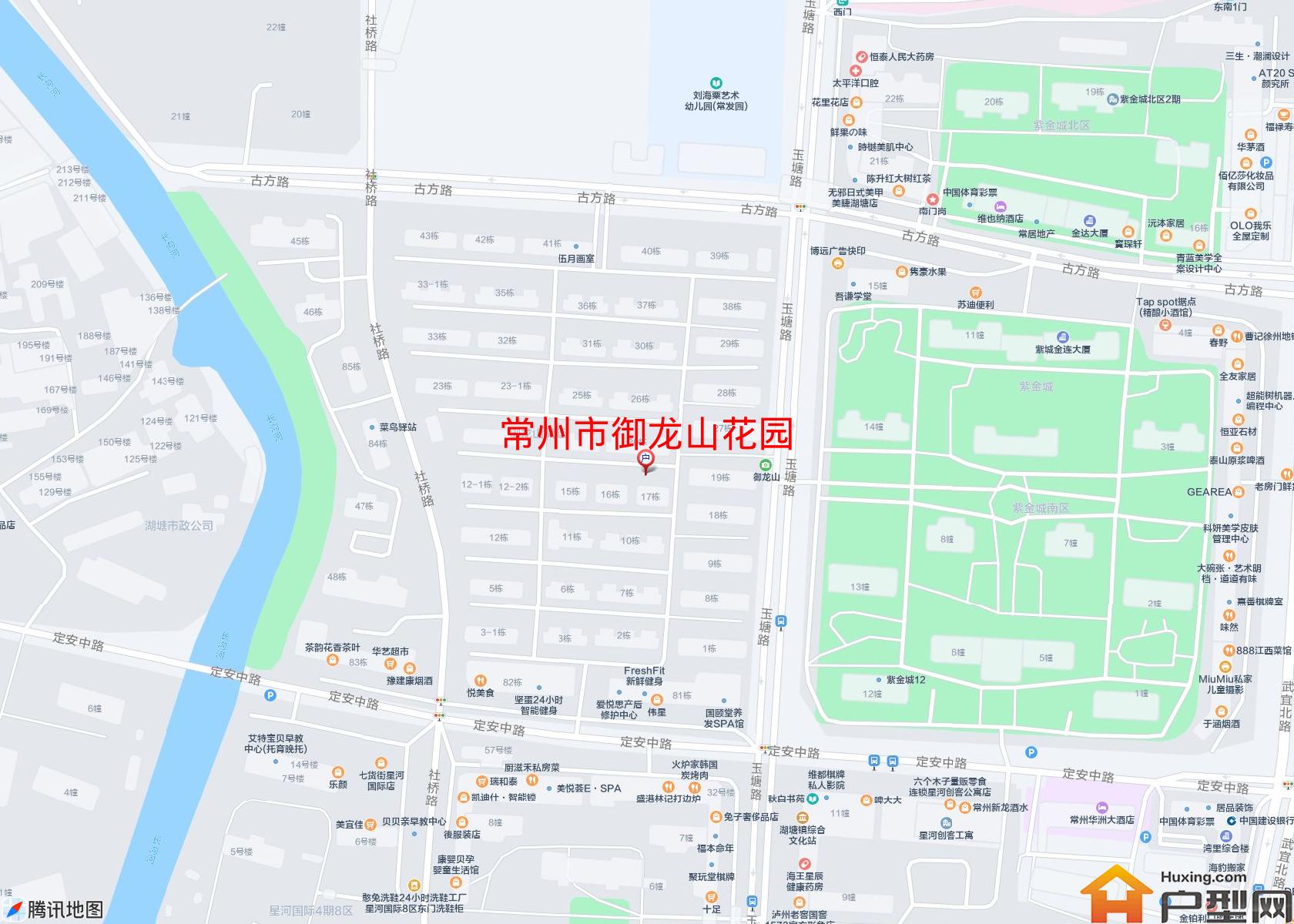 御龙山花园小区 - 户型网