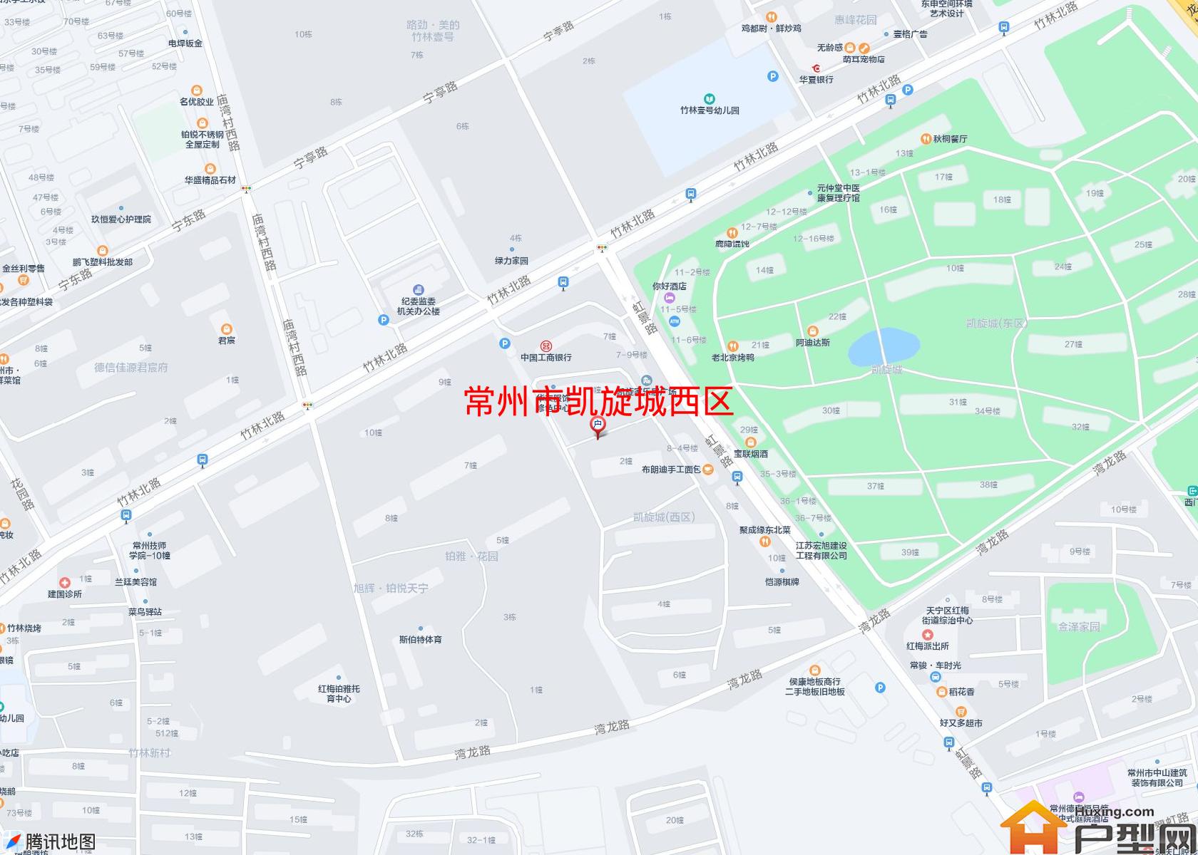 凯旋城西区小区 - 户型网