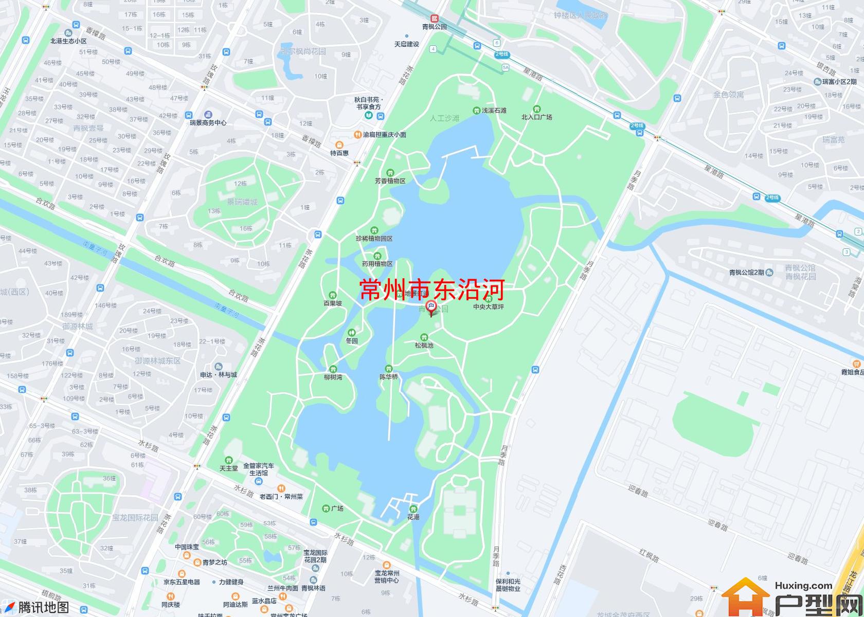 东沿河小区 - 户型网