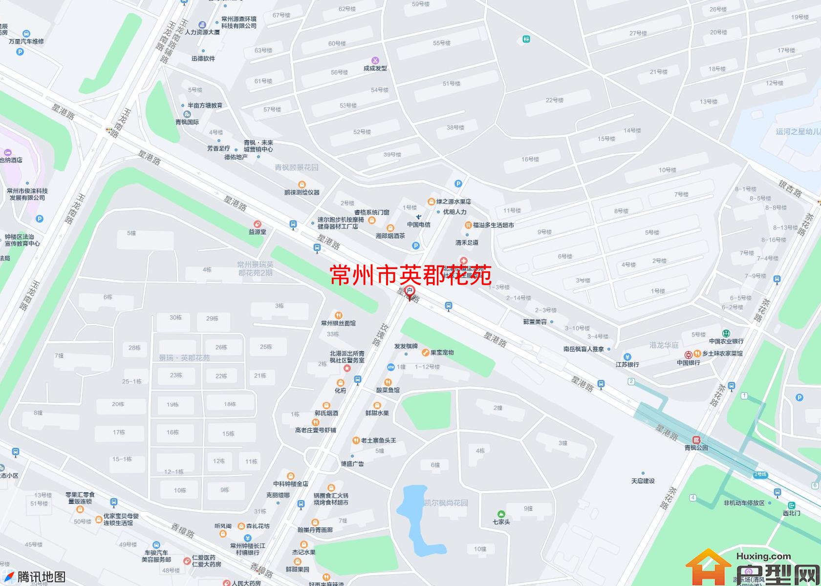 英郡花苑小区 - 户型网