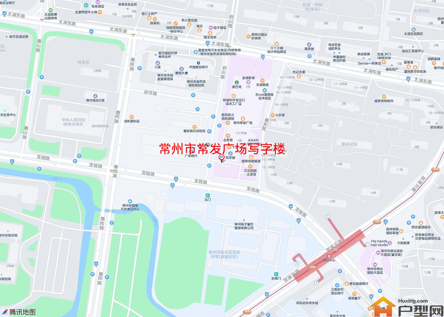 常发广场写字楼小区 - 户型网