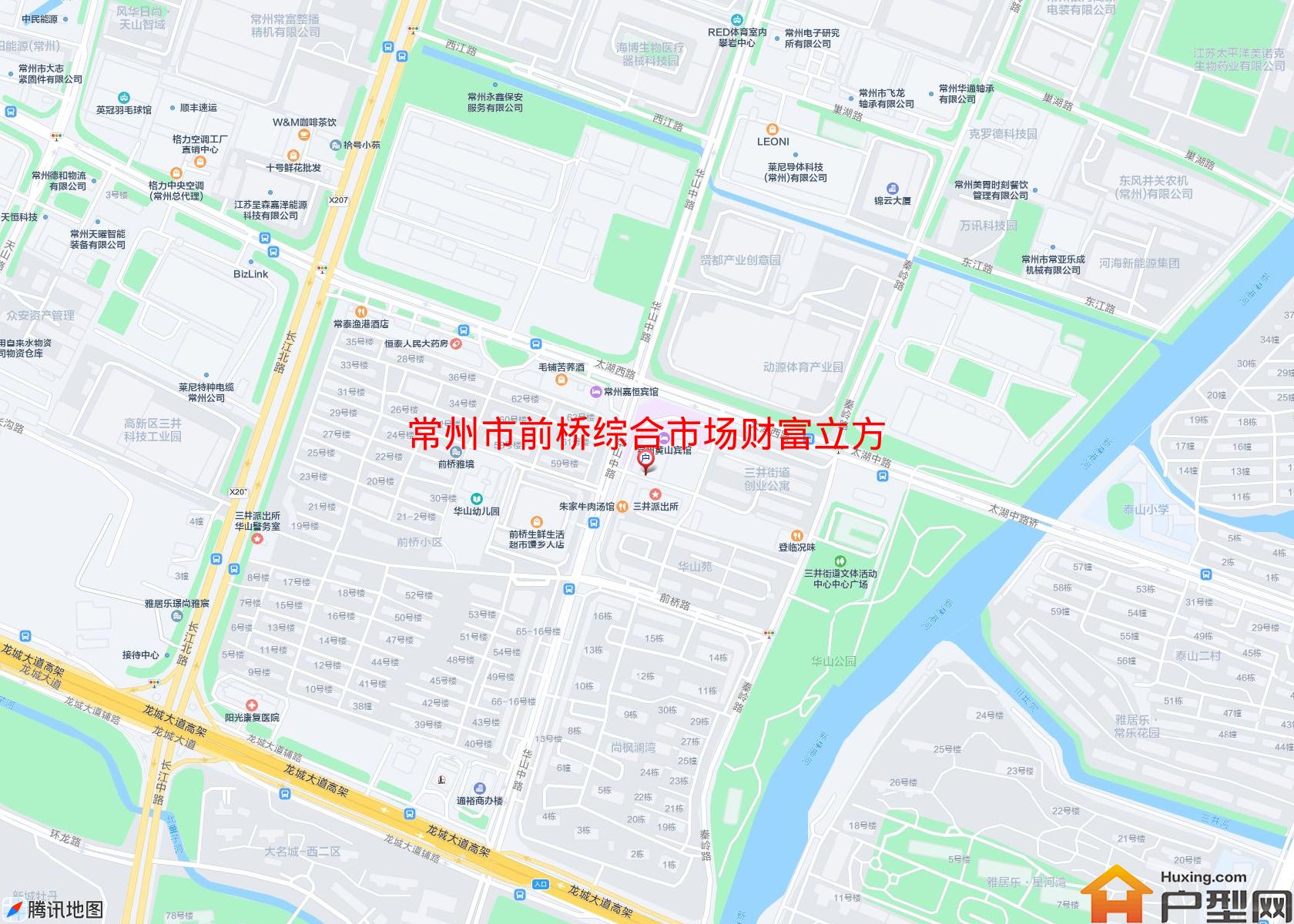 前桥综合市场财富立方小区 - 户型网