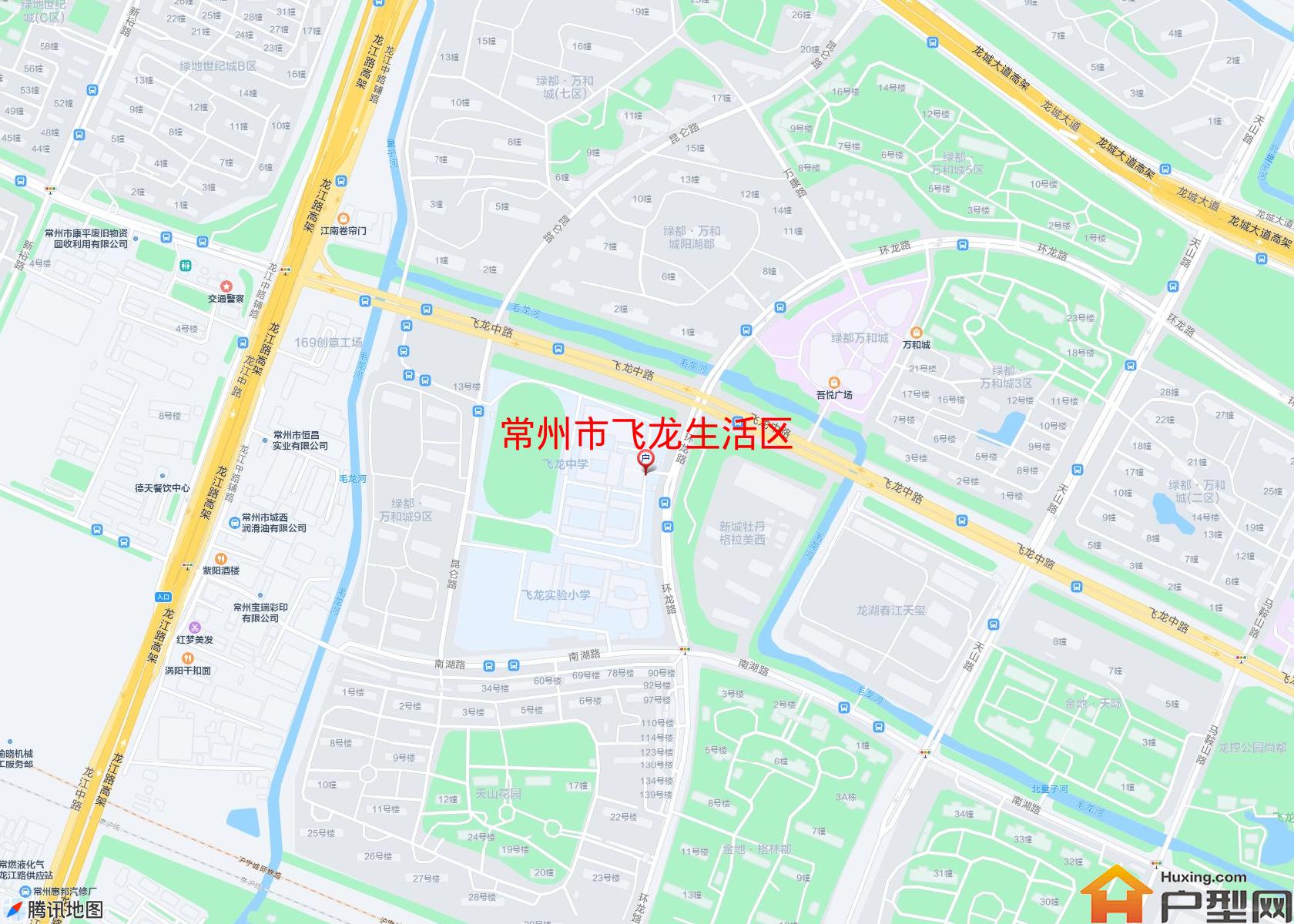 飞龙生活区小区 - 户型网