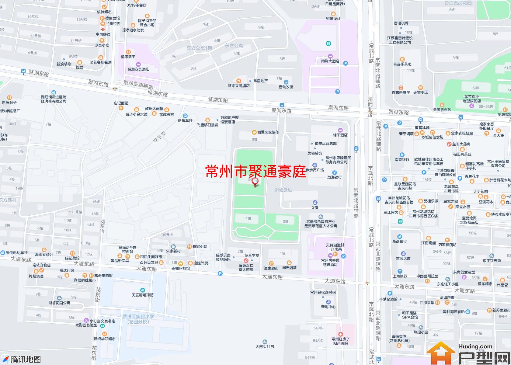 聚通豪庭小区 - 户型网