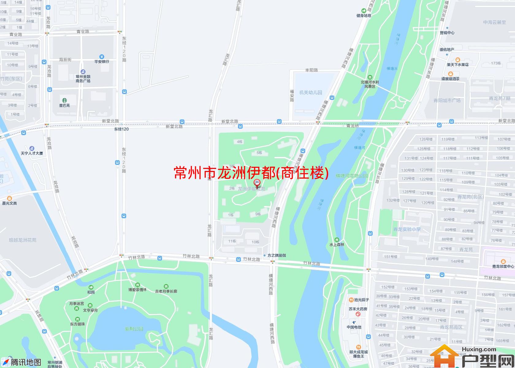 龙洲伊都(商住楼)小区 - 户型网