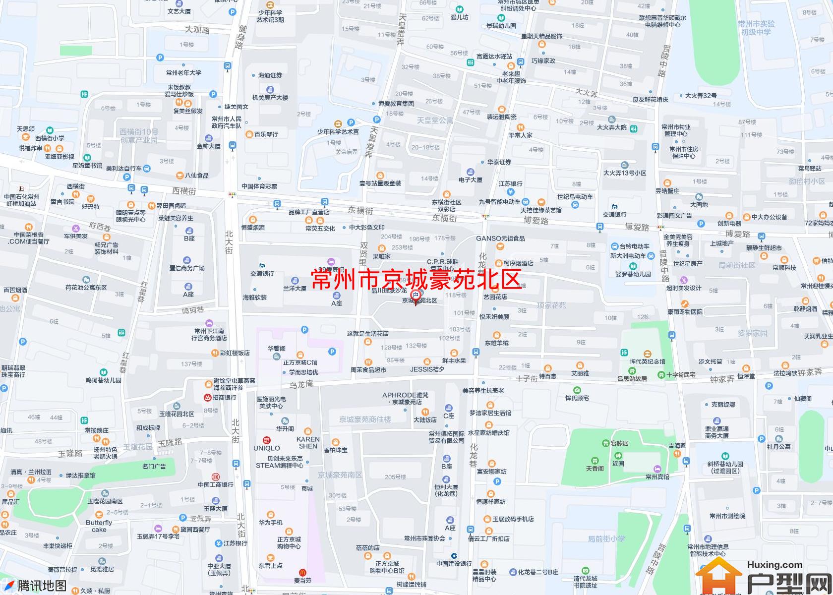 京城豪苑北区小区 - 户型网