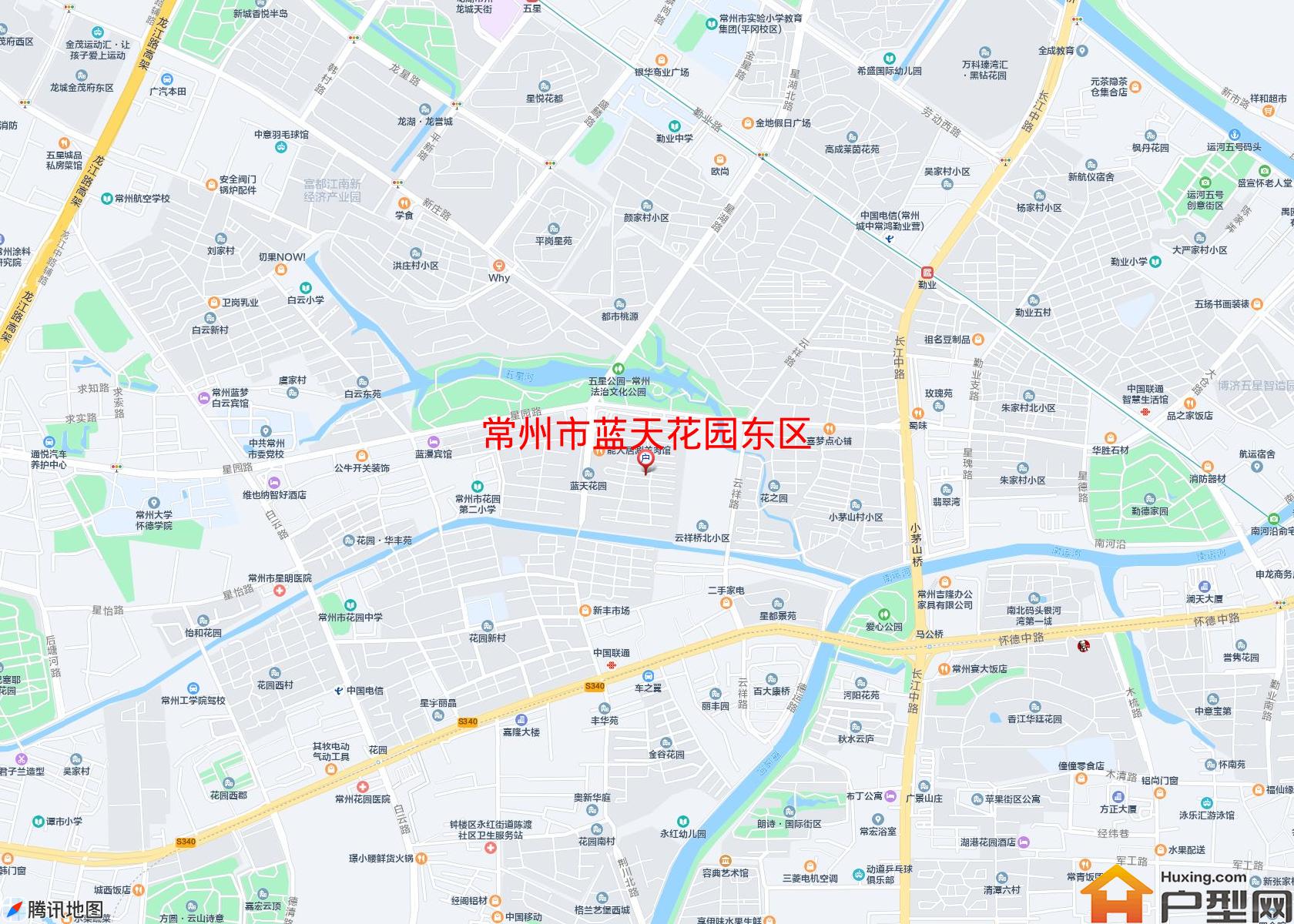 蓝天花园东区小区 - 户型网
