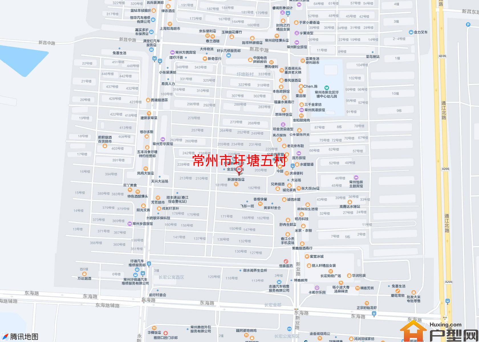 圩塘五村小区 - 户型网