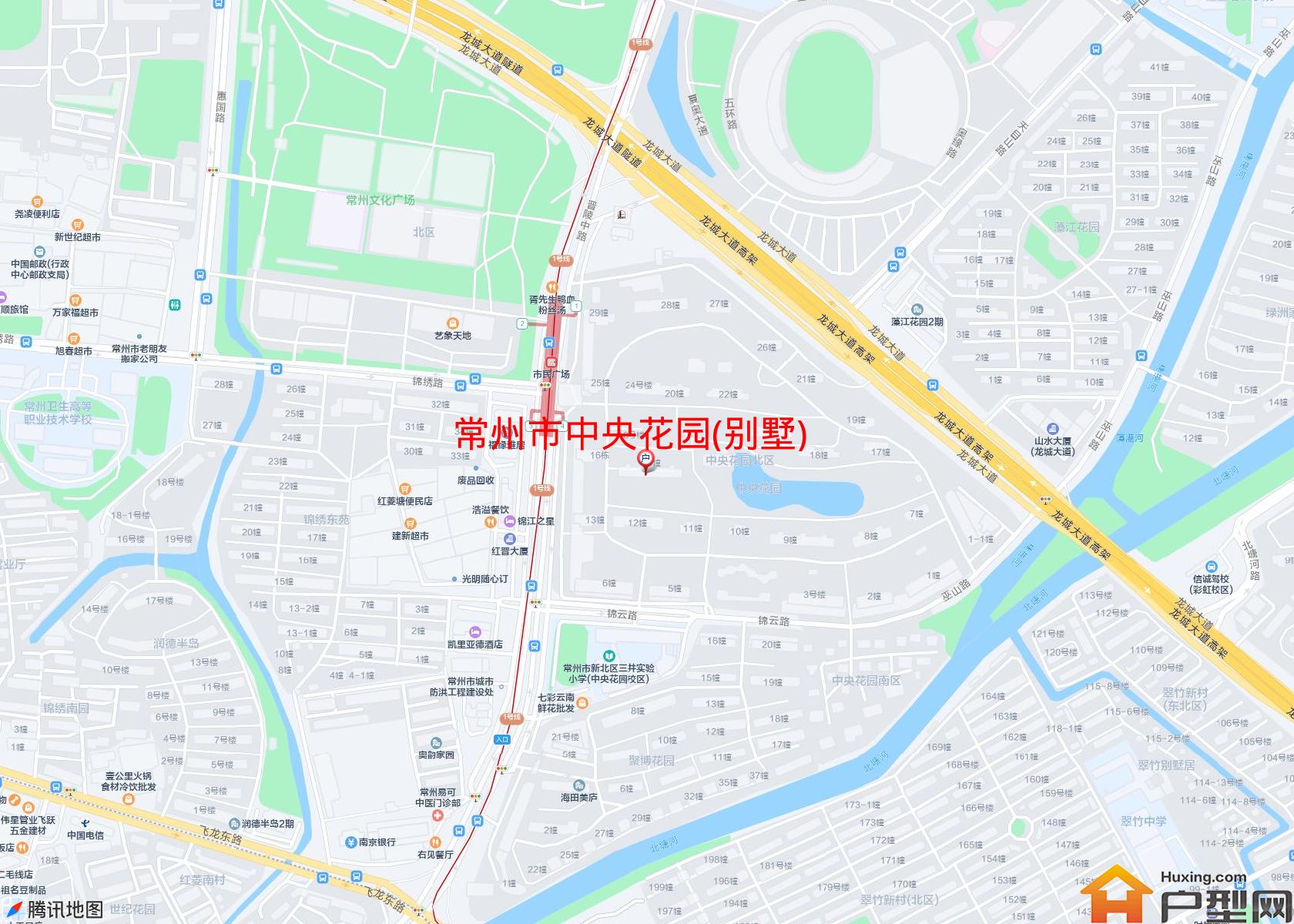 中央花园(别墅)小区 - 户型网