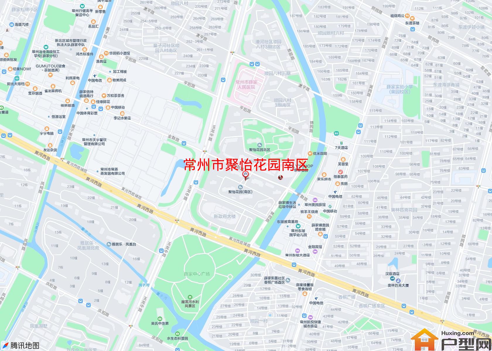 聚怡花园南区小区 - 户型网