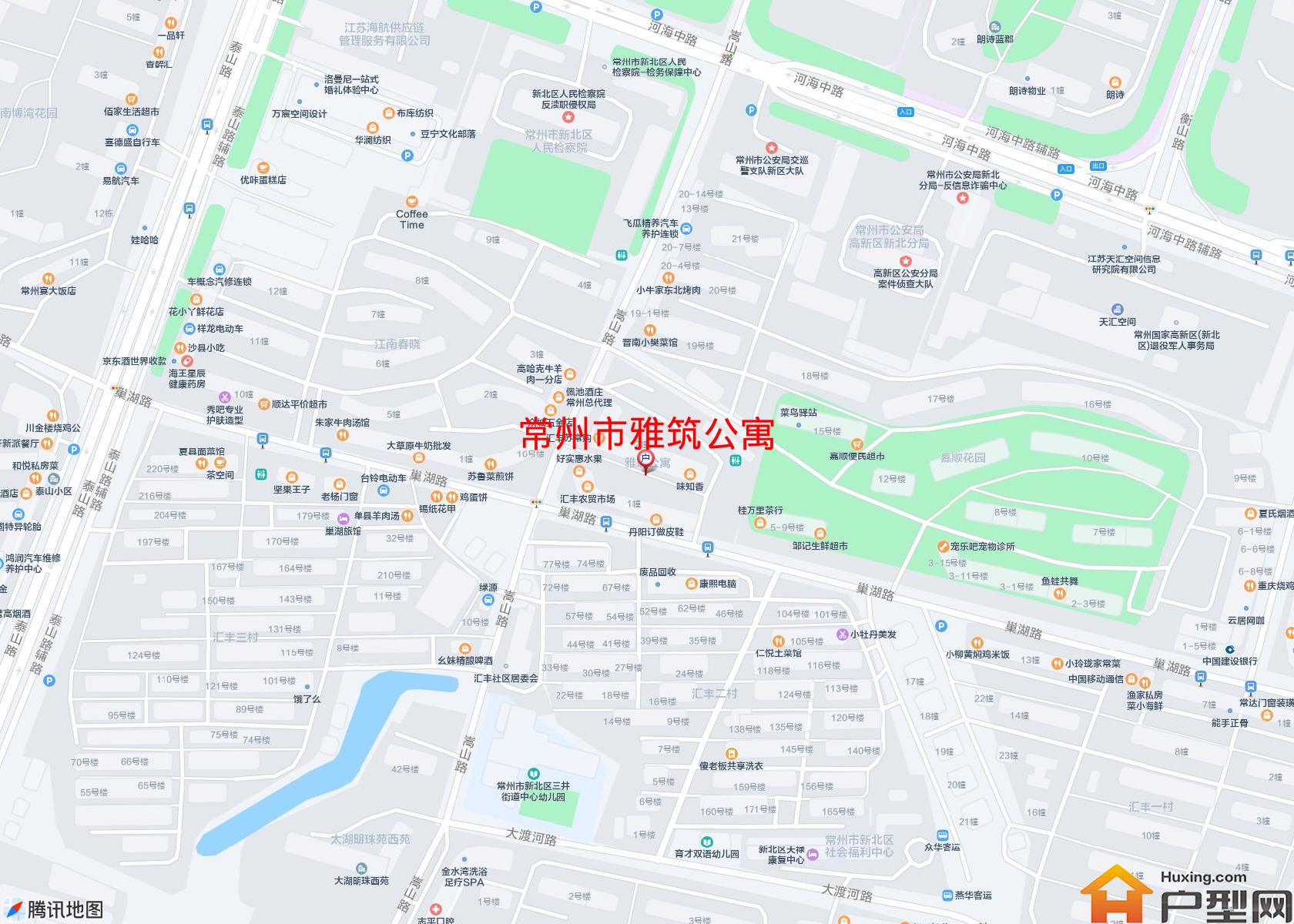 雅筑公寓小区 - 户型网
