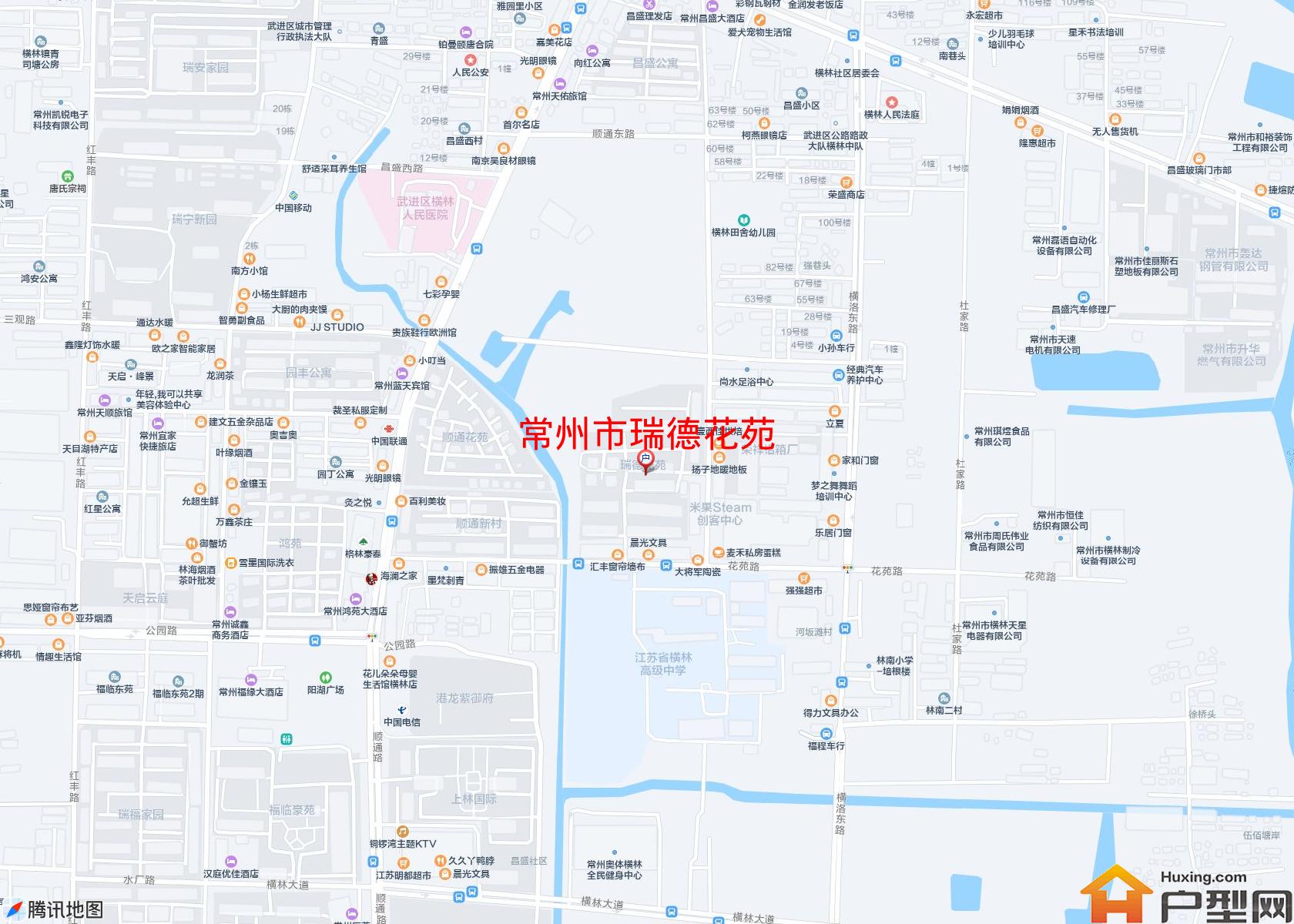 瑞德花苑小区 - 户型网