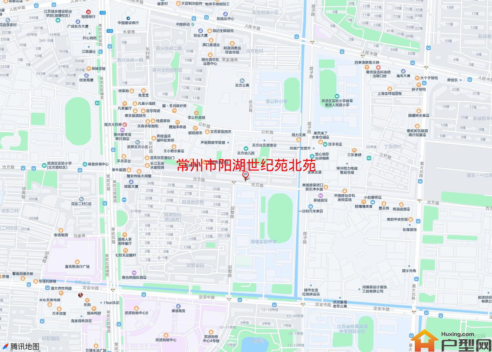 阳湖世纪苑北苑小区 - 户型网
