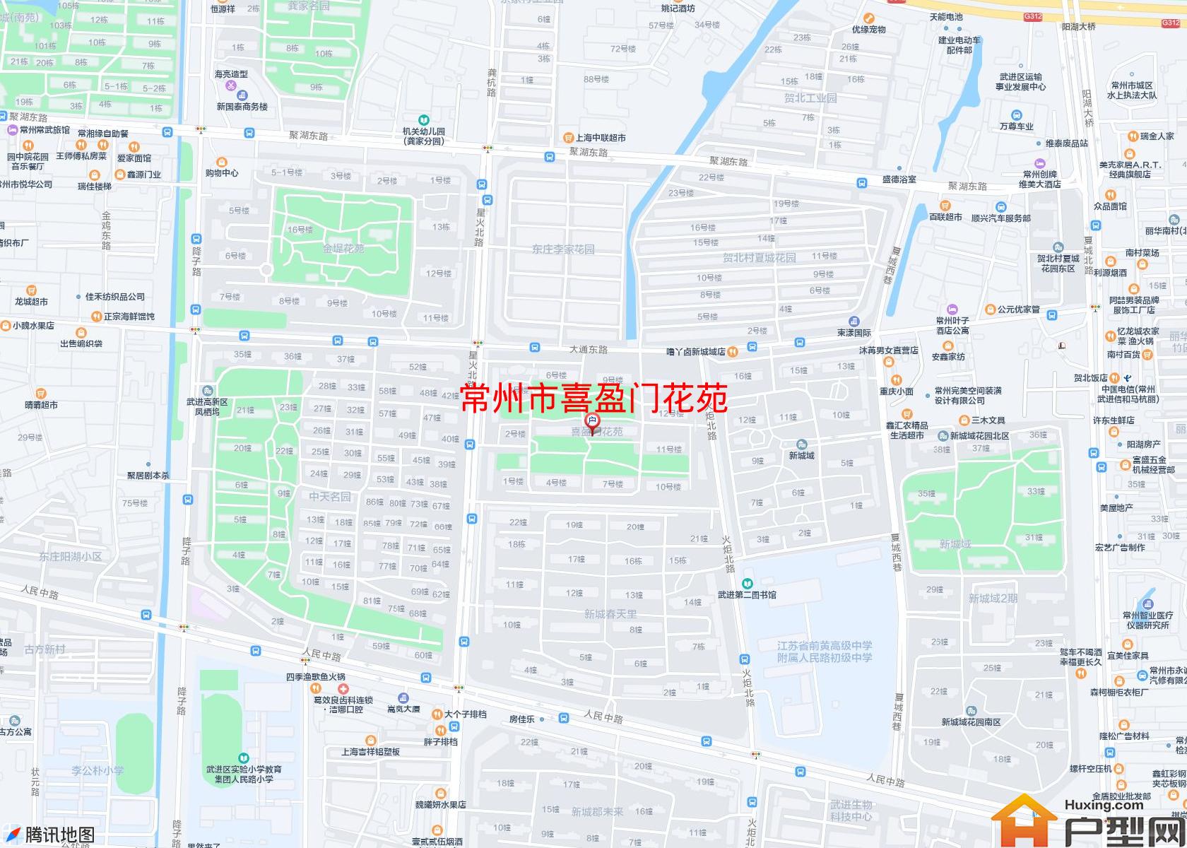 喜盈门花苑小区 - 户型网