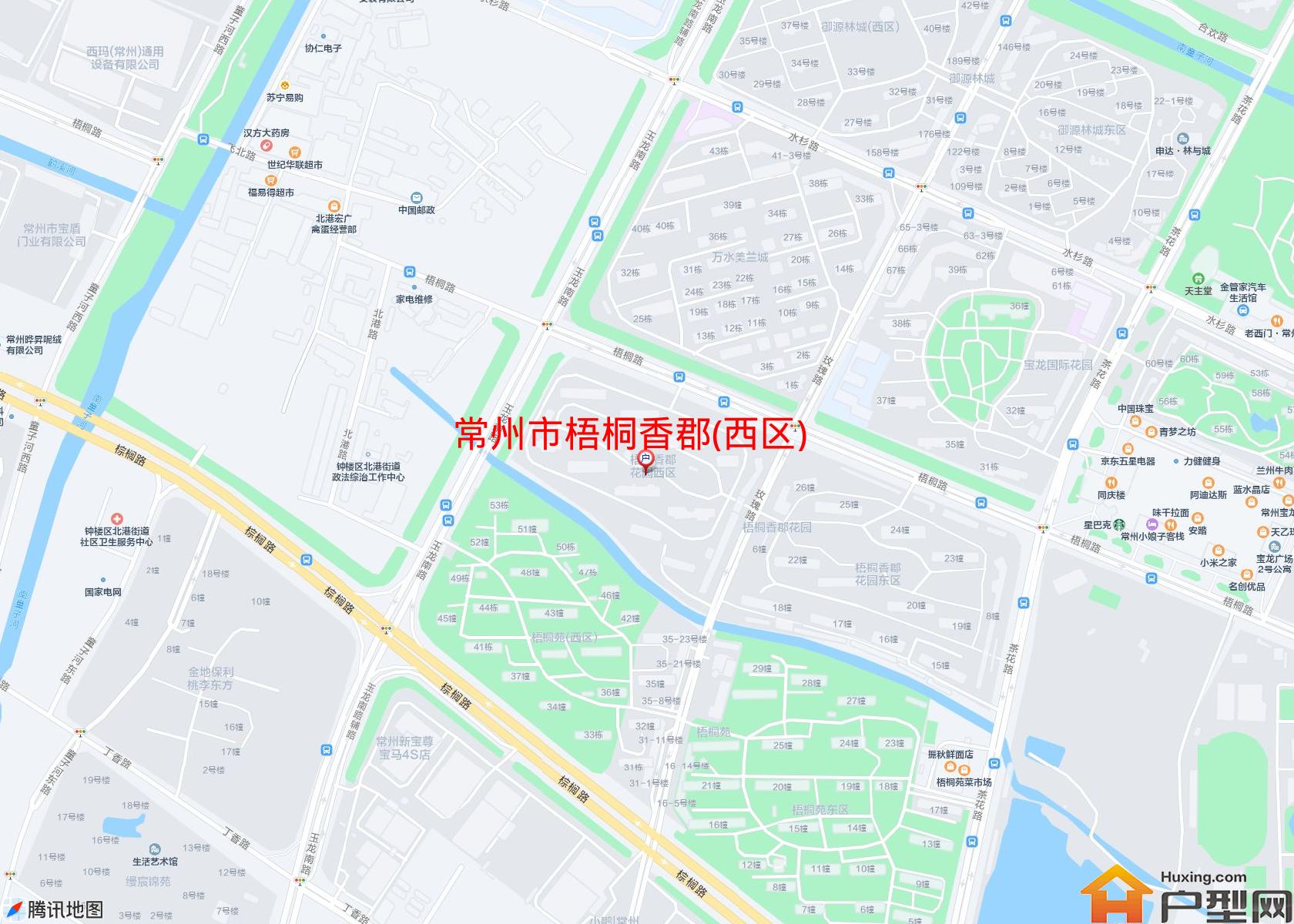 梧桐香郡(西区)小区 - 户型网