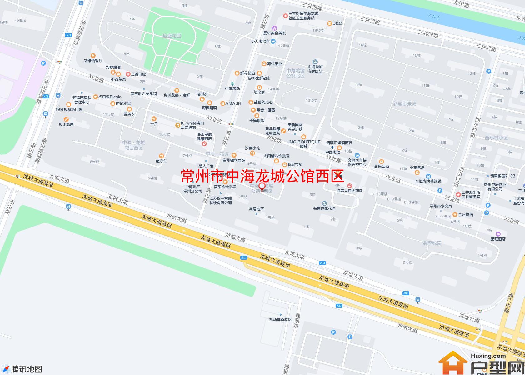 中海龙城公馆西区小区 - 户型网