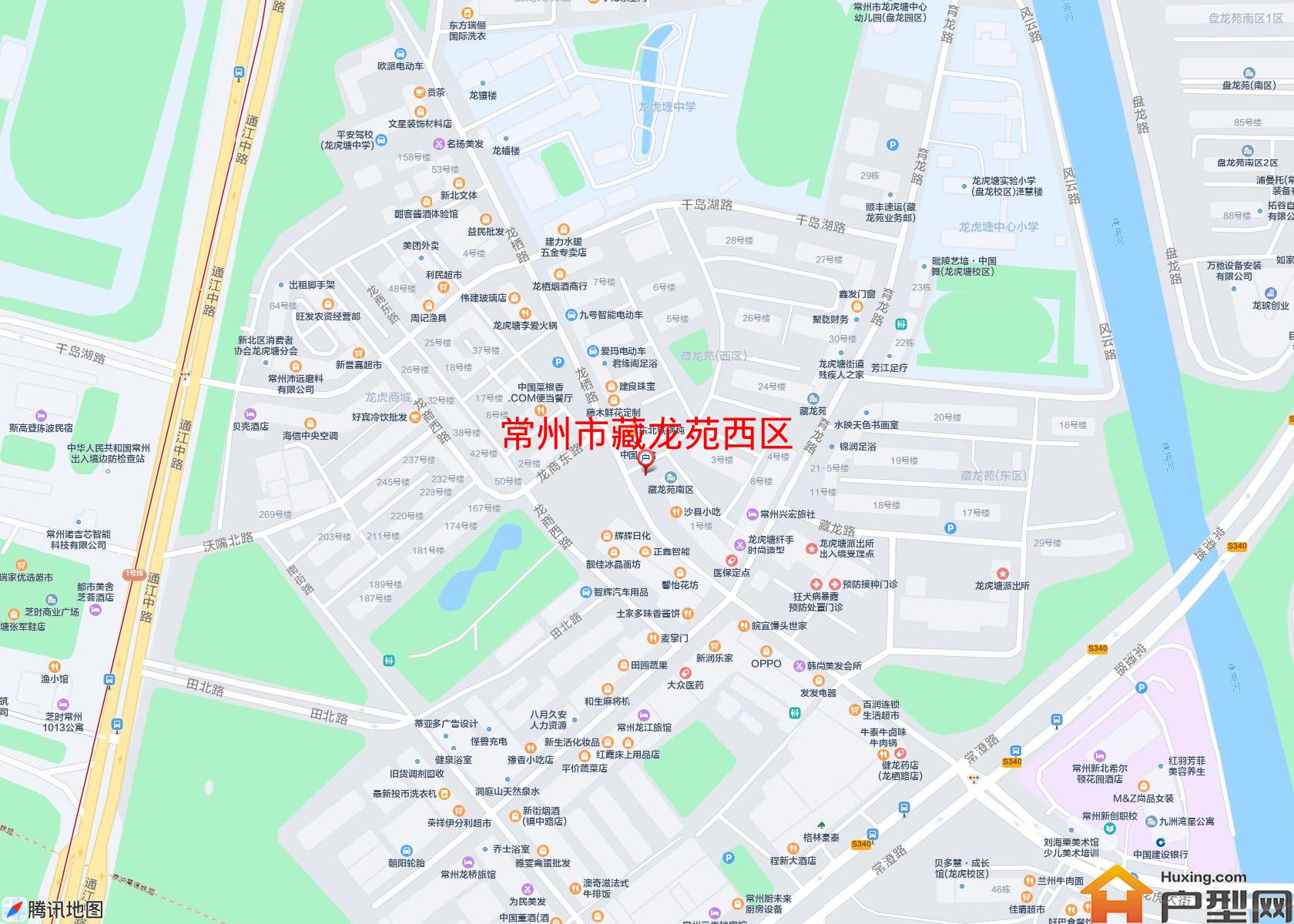 藏龙苑西区小区 - 户型网