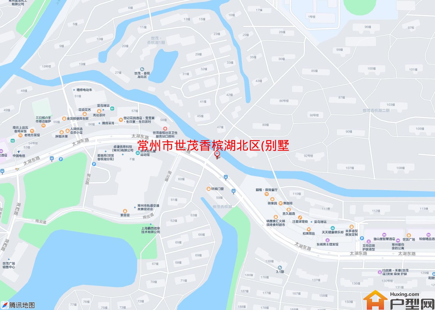 世茂香槟湖北区(别墅)小区 - 户型网