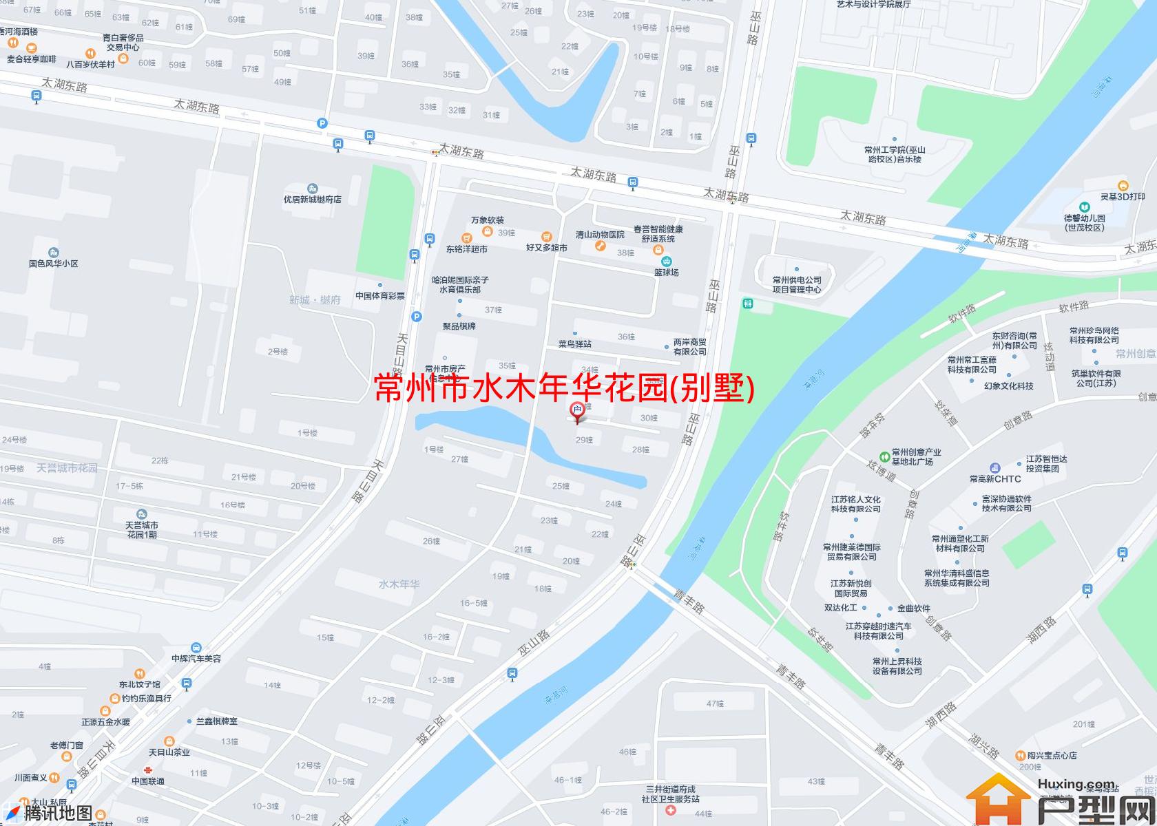 水木年华花园(别墅)小区 - 户型网