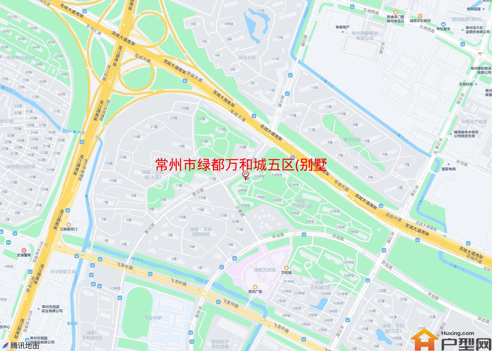 绿都万和城五区(别墅)小区 - 户型网
