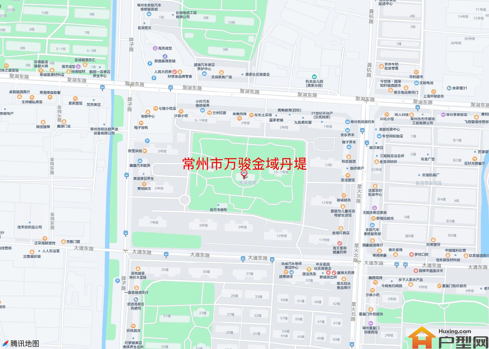 万骏金域丹堤小区 - 户型网