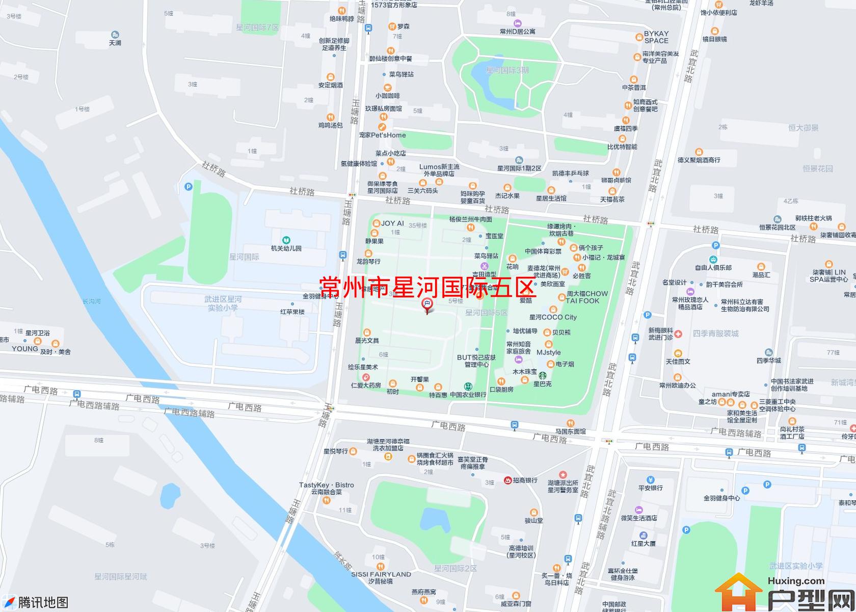 星河国际五区小区 - 户型网