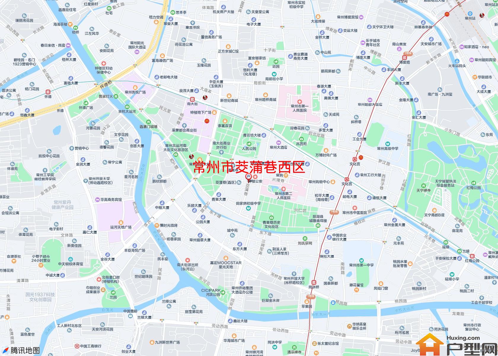 茭蒲巷西区小区 - 户型网