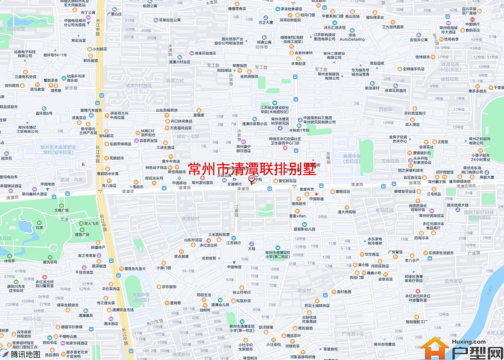 清潭联排别墅小区 - 户型网