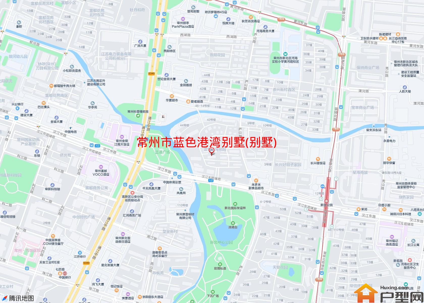 蓝色港湾别墅(别墅)小区 - 户型网