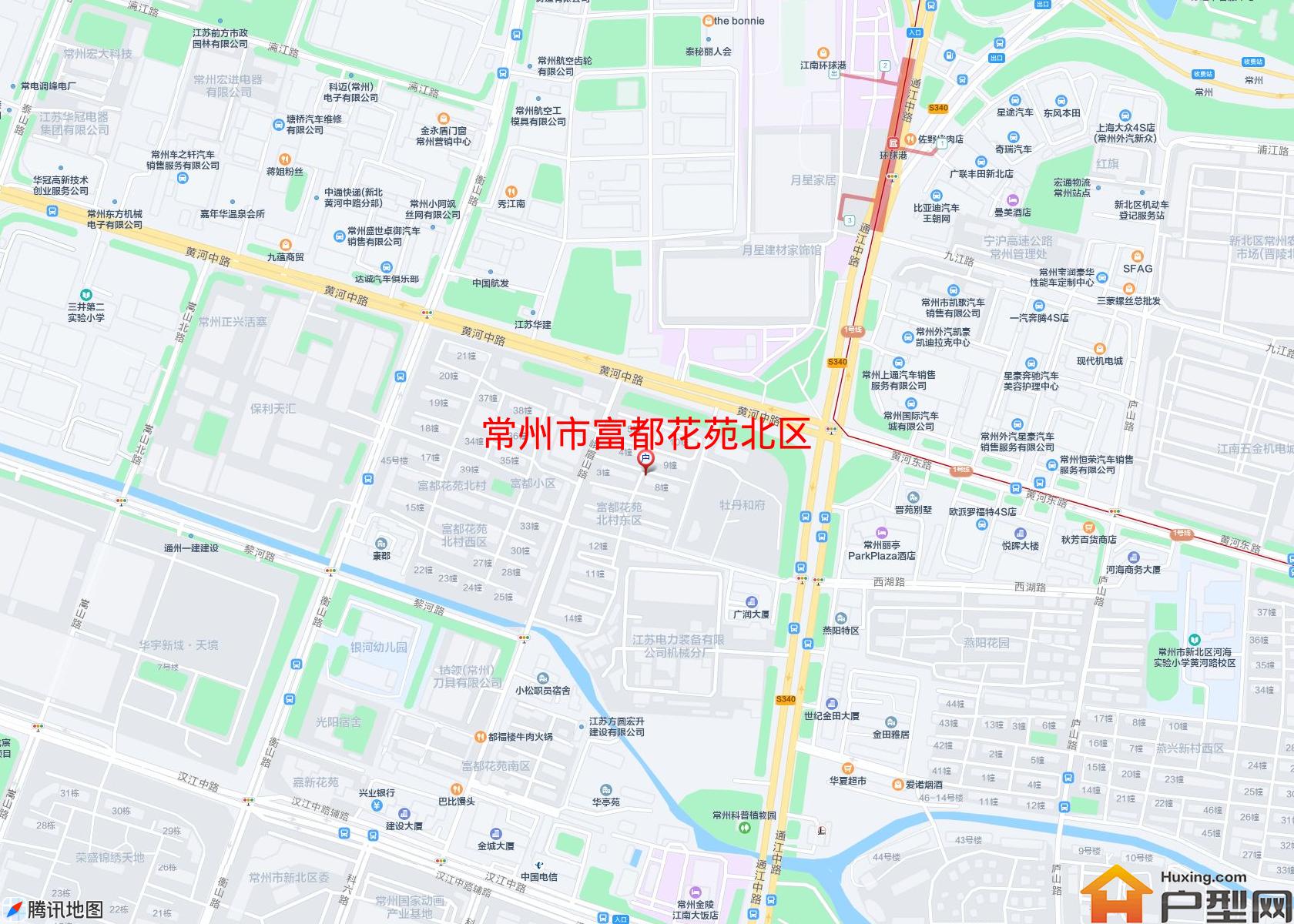 富都花苑北区小区 - 户型网