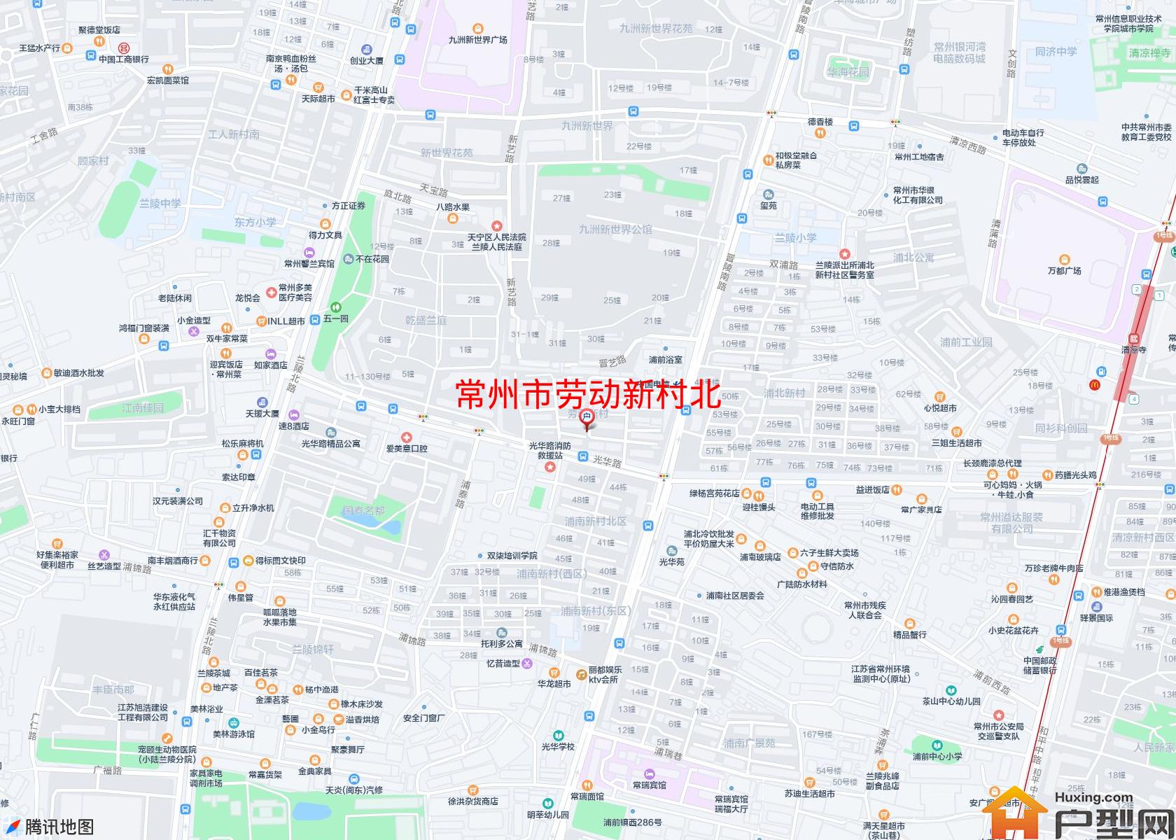 劳动新村北小区 - 户型网
