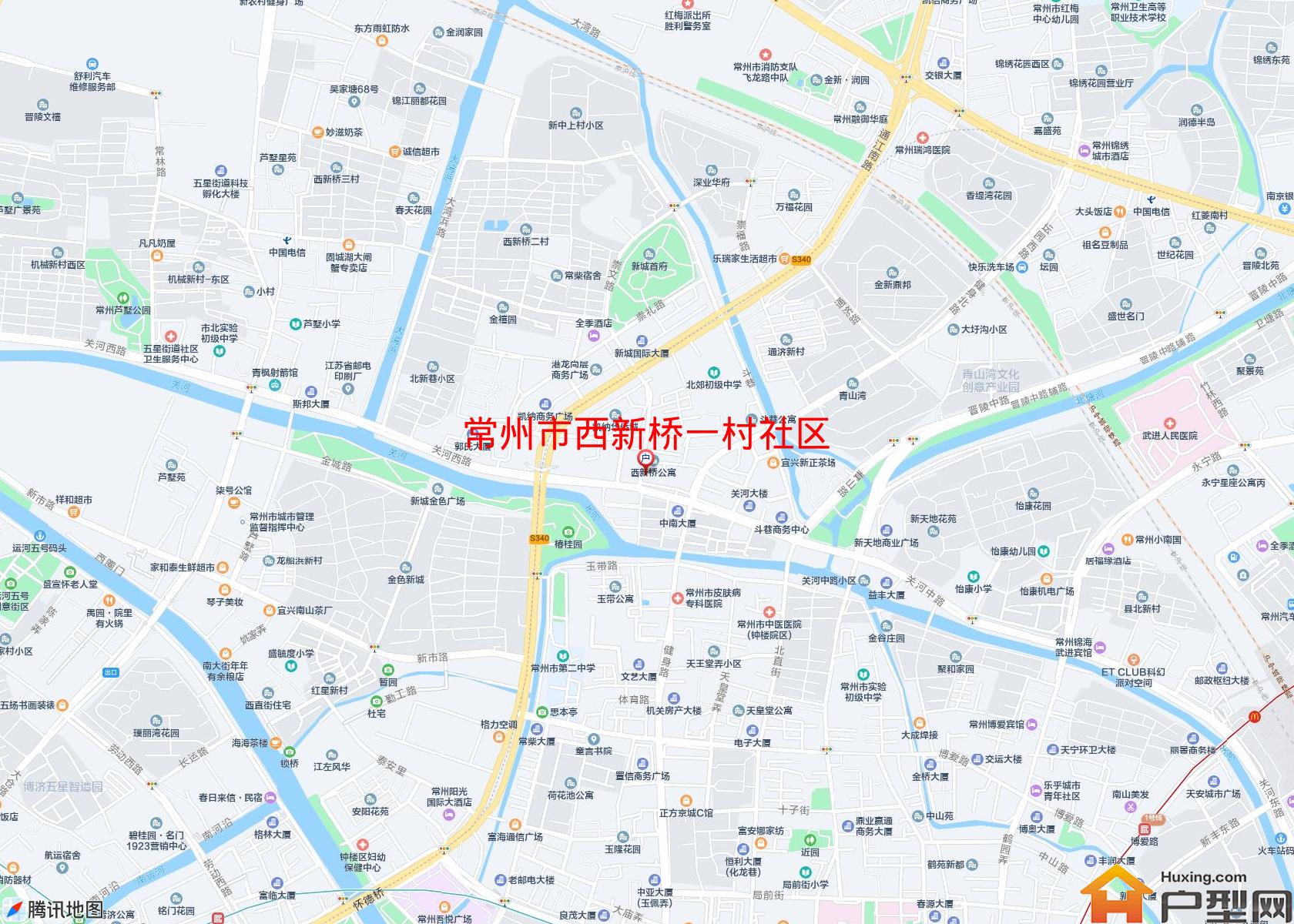 西新桥一村社区小区 - 户型网