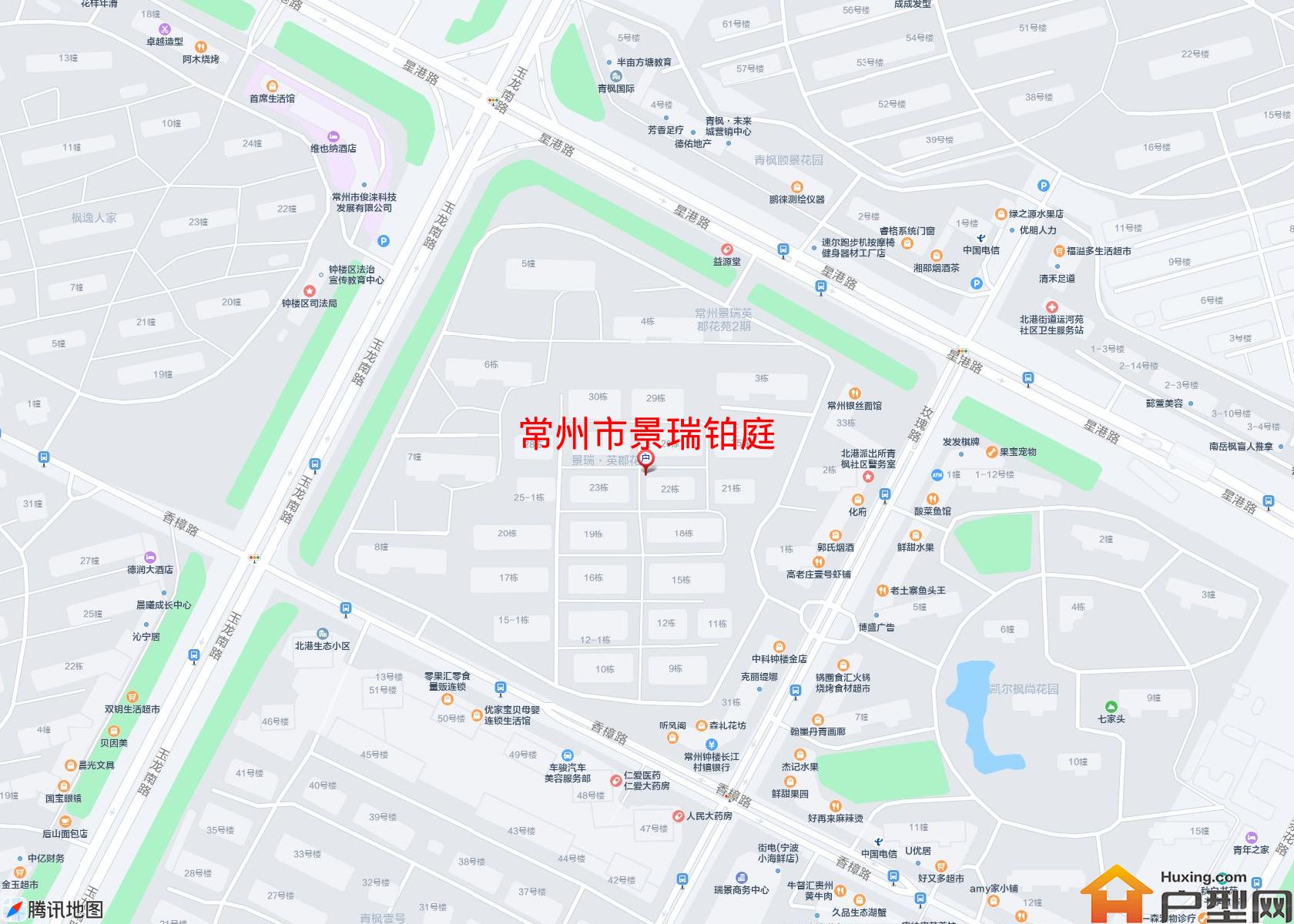 景瑞铂庭小区 - 户型网