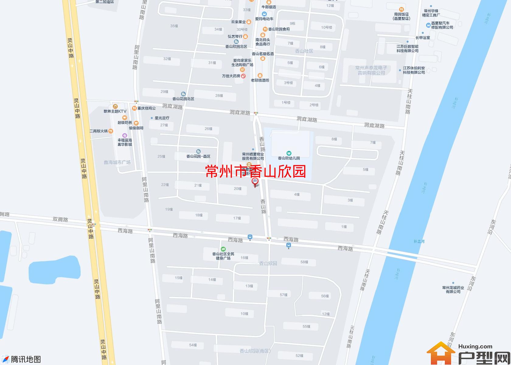 香山欣园小区 - 户型网