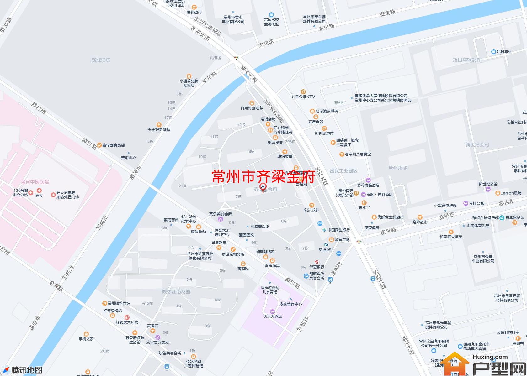齐梁金府小区 - 户型网